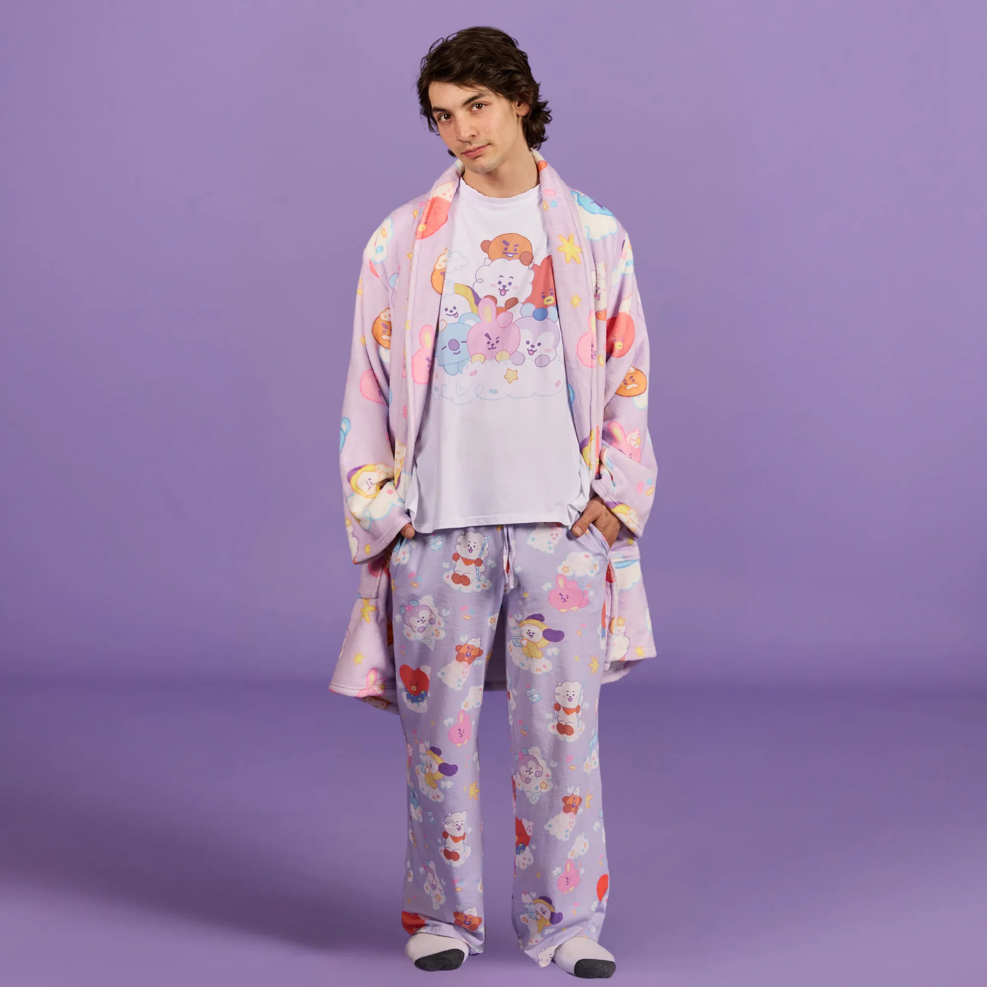 BT21 On The Cloud PJ Set sold by Cakeworthy product image thumbnail 3