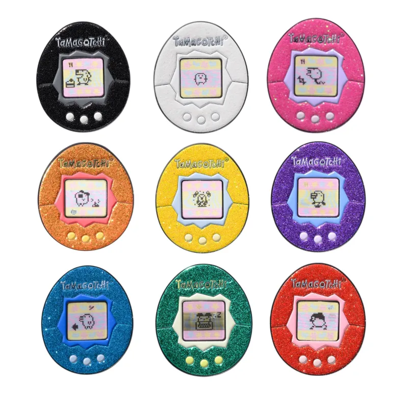 Tamagotchi Glitter Blind Box Pins sold by Cakeworthy