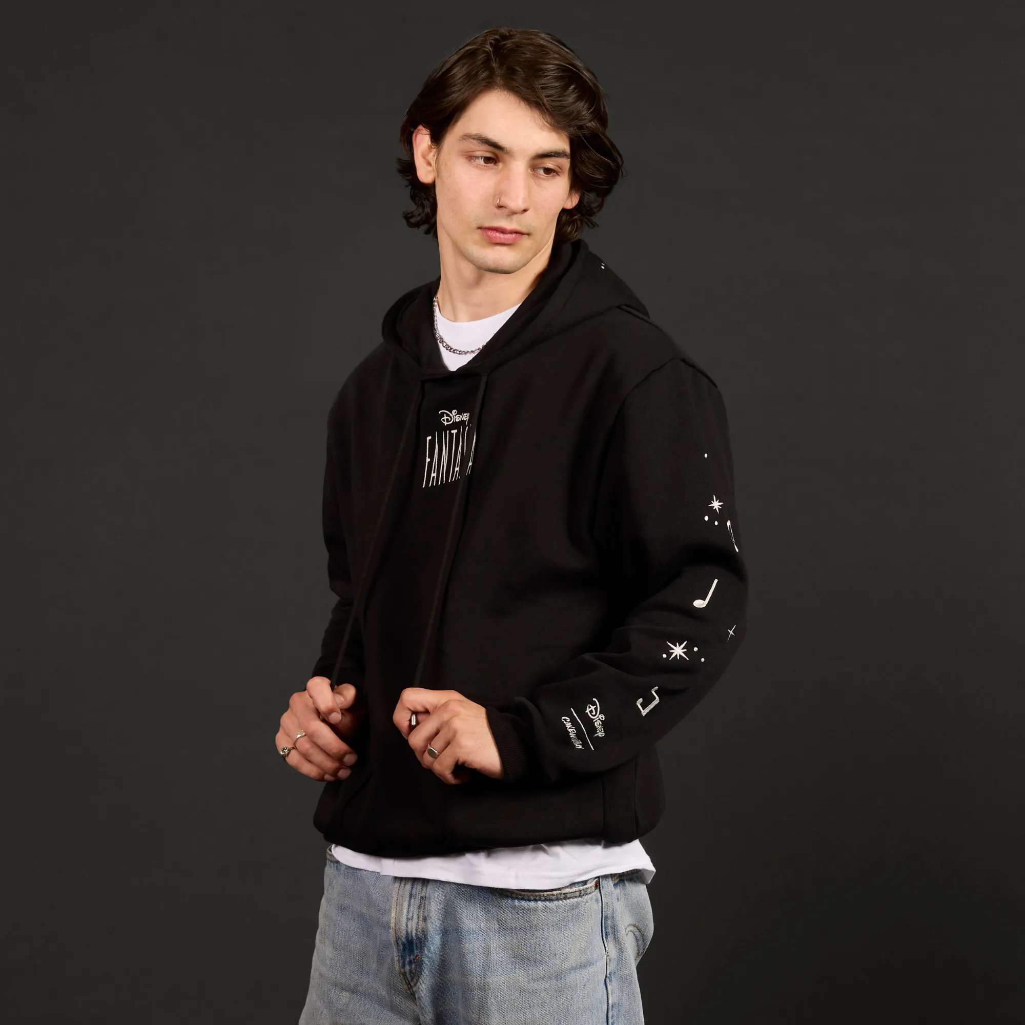 Sorcerer Mickey Glow Hoodie sold by Cakeworthy product image thumbnail 5