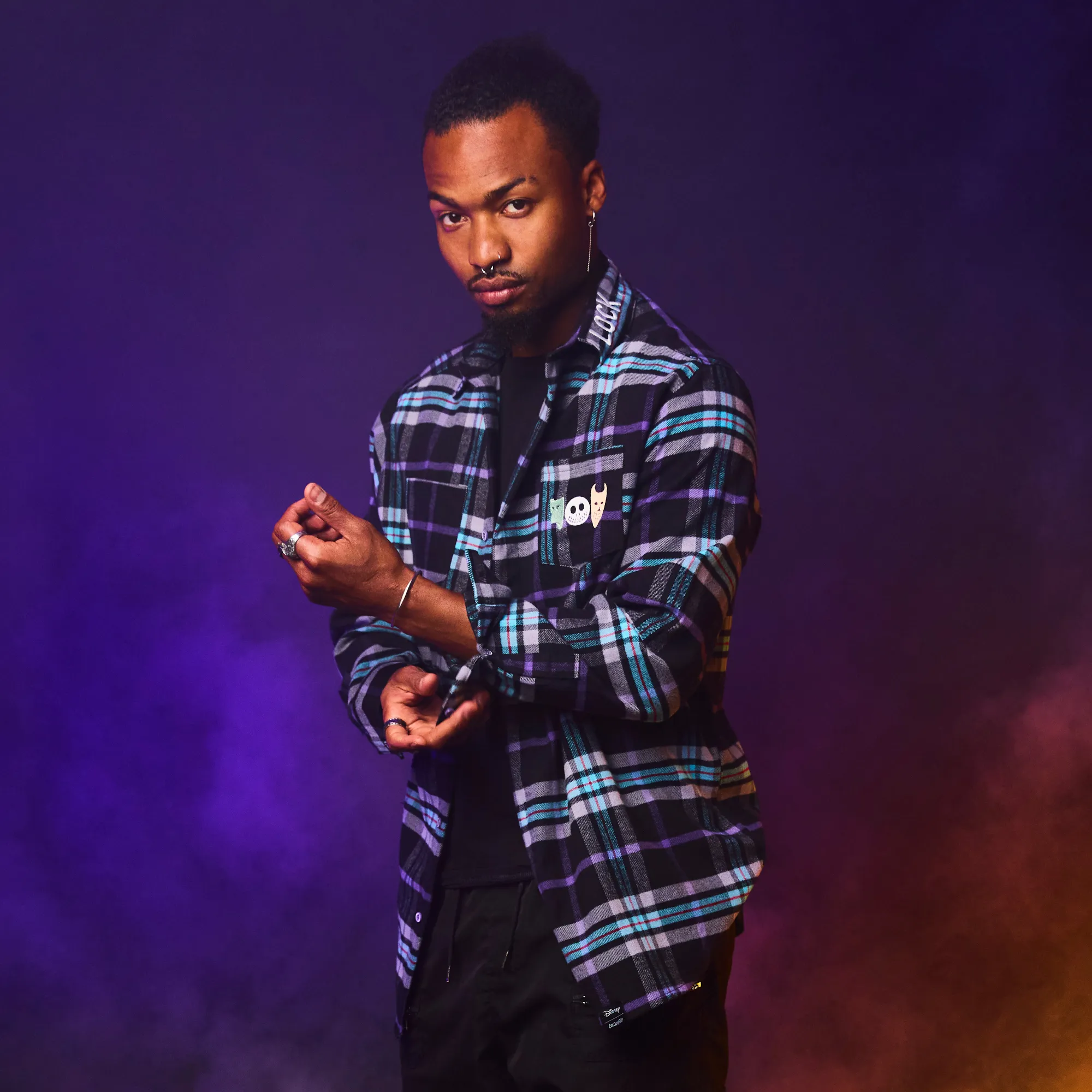 Lock Shock And Barrel Flannel sold by Cakeworthy product image thumbnail 2