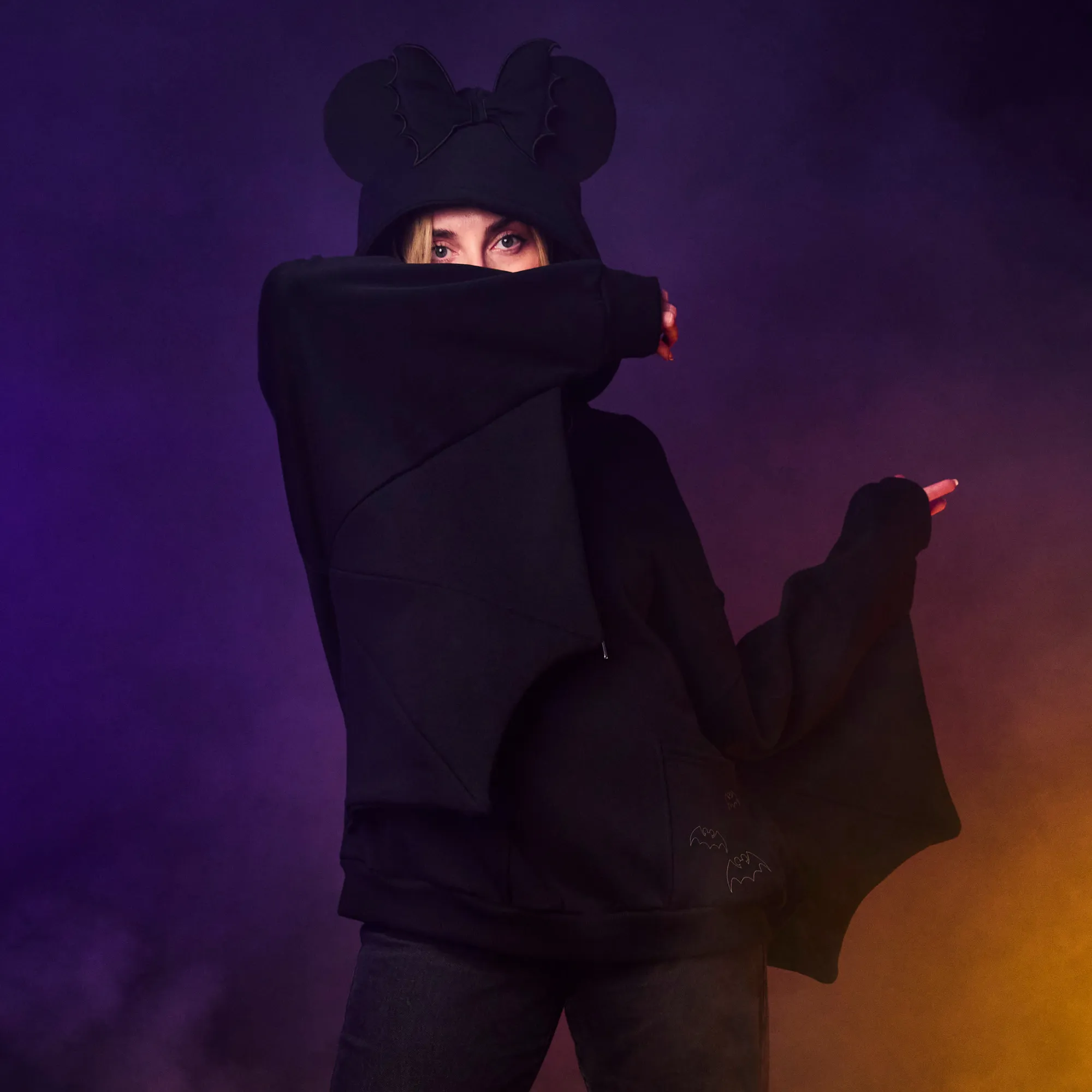 Minnie Bat Ear Hoodie sold by Cakeworthy product image thumbnail 3
