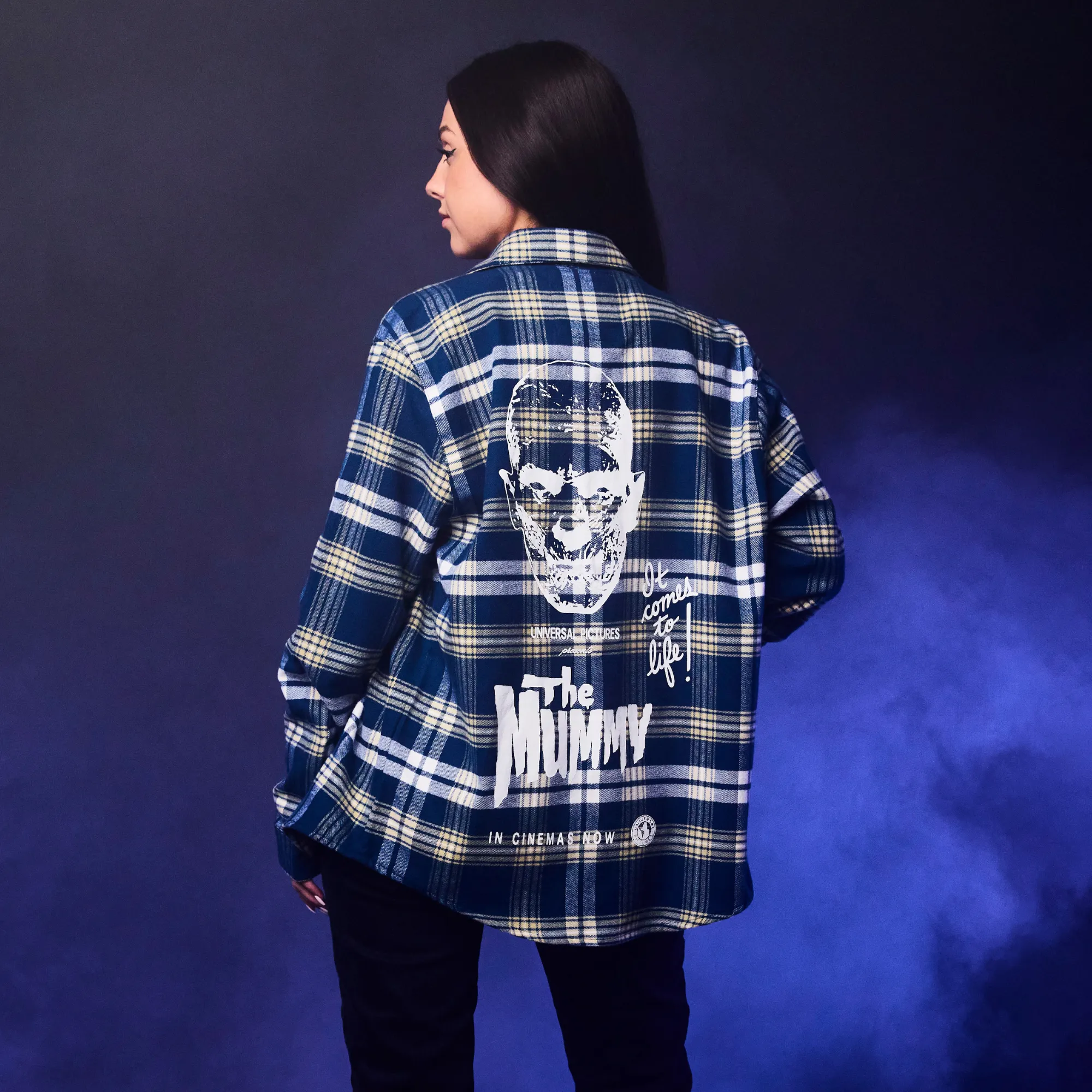 Universal Monsters The Mummy Flannel sold by Cakeworthy