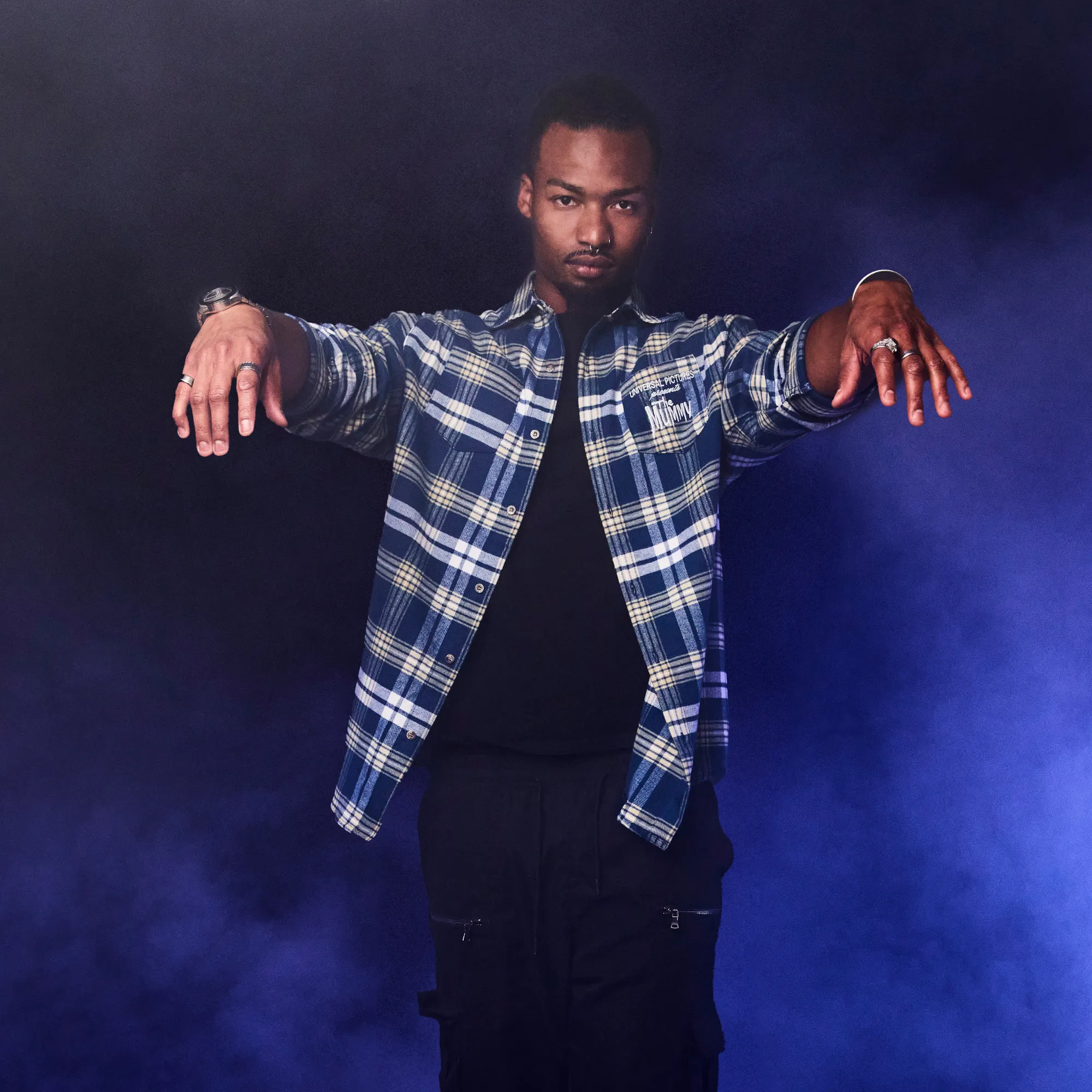 Universal Monsters The Mummy Flannel sold by Cakeworthy product image thumbnail 4