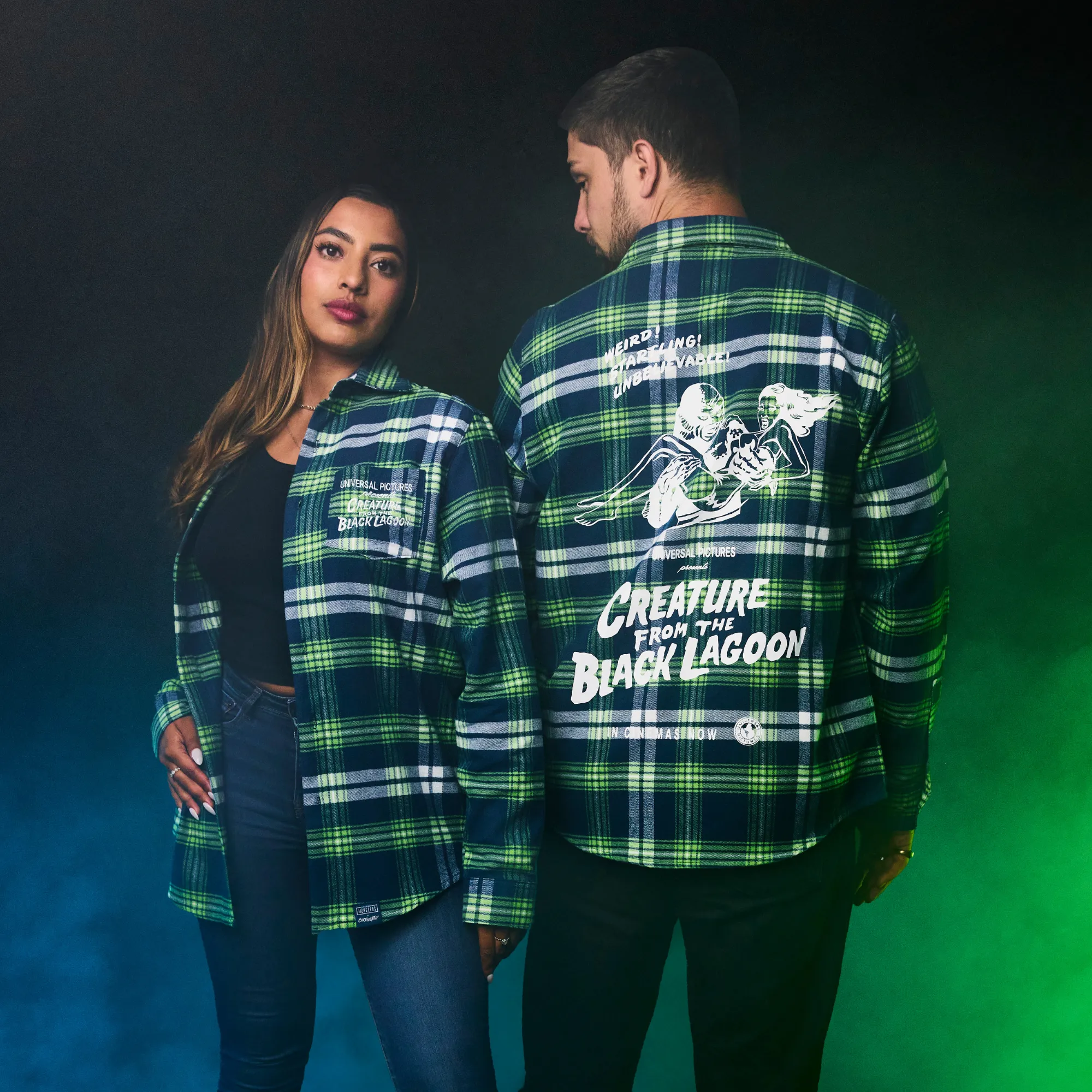 Universal Monsters Creature From The Black Lagoon Flannel sold by Cakeworthy product image thumbnail 5