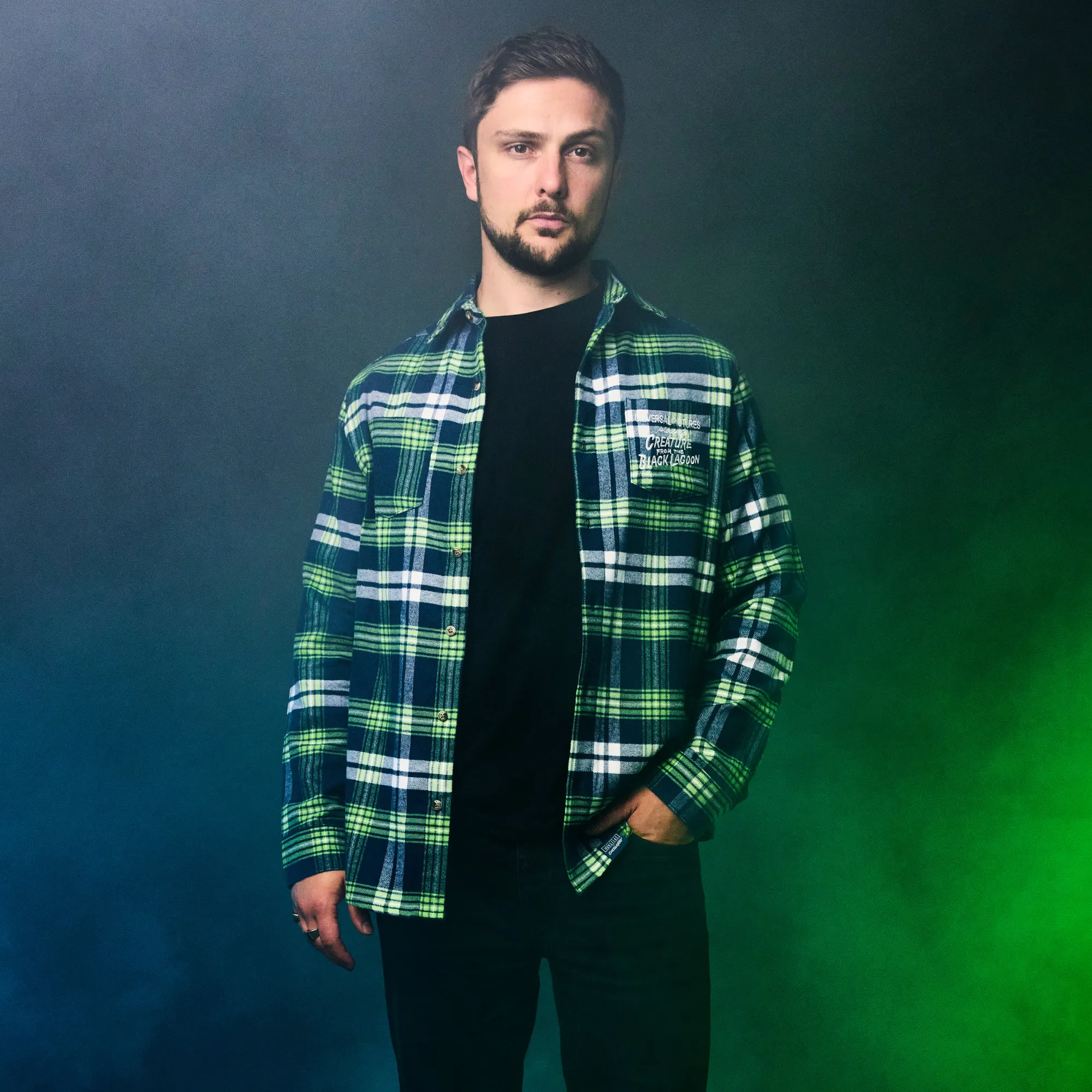 Universal Monsters Creature From The Black Lagoon Flannel sold by Cakeworthy product image thumbnail 3