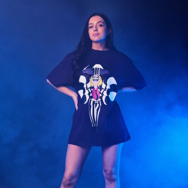 Beetlejuice T-Shirt Dress sold by Cakeworthy