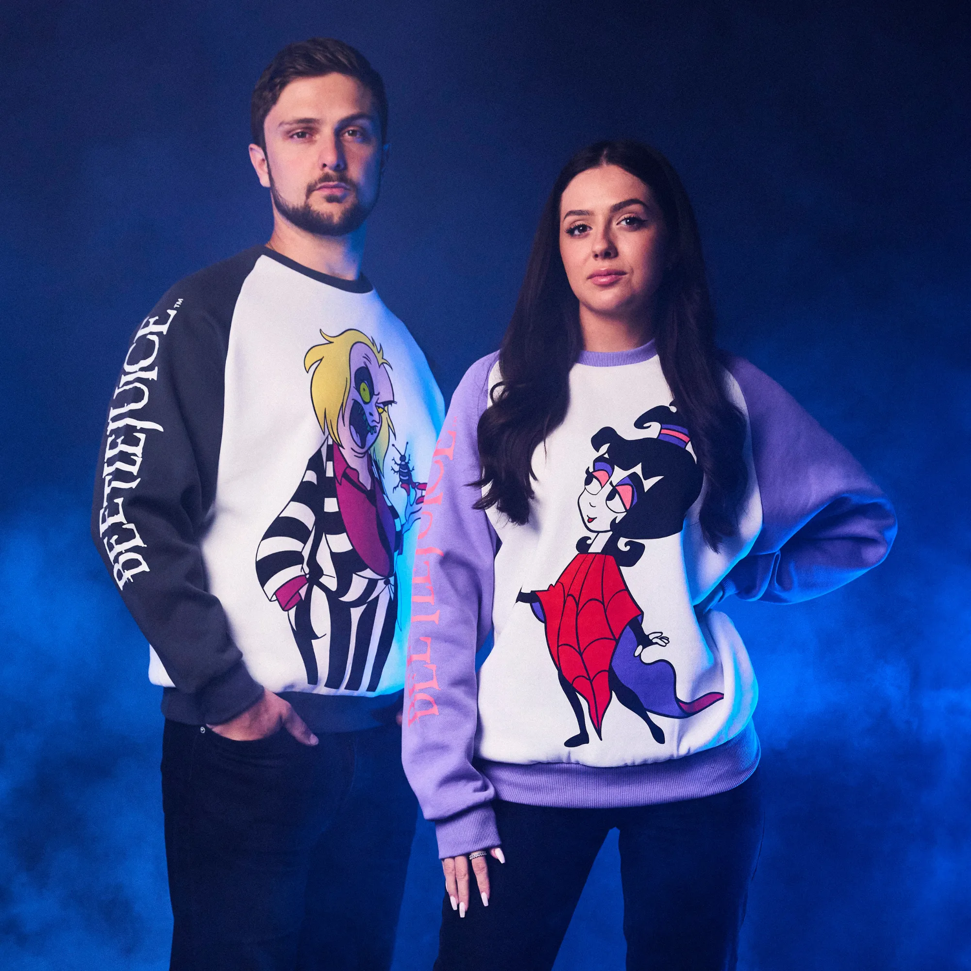 Lydia Deetz Retro Raglan Sweater sold by Cakeworthy product image thumbnail 4