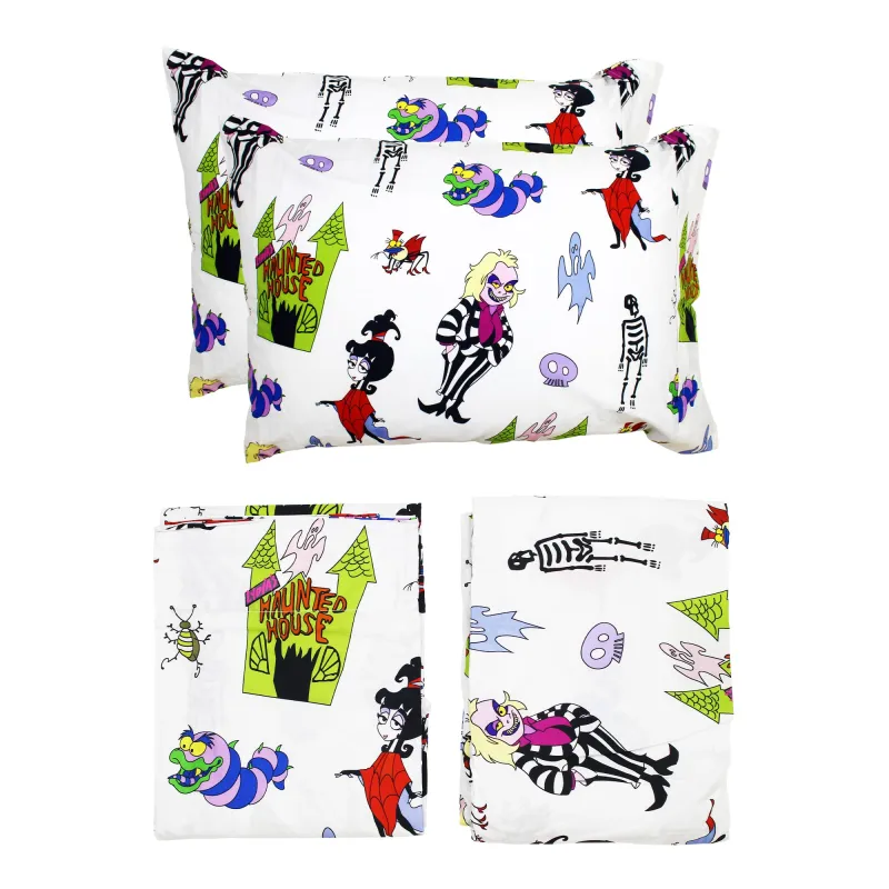 Beetlejuice Animated Series Sheet Set made by Cakeworthy