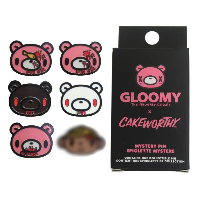 Gloomy Bear Mystery Pin sold by Cakeworthy