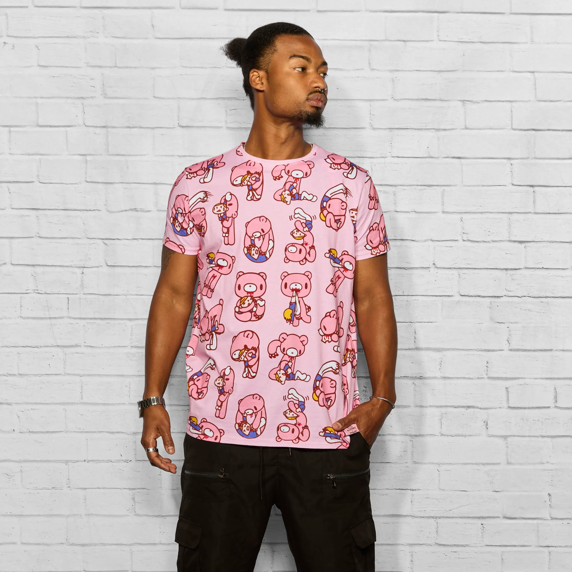 Gloomy Bear AOP T-Shirt sold by Cakeworthy product image thumbnail 2
