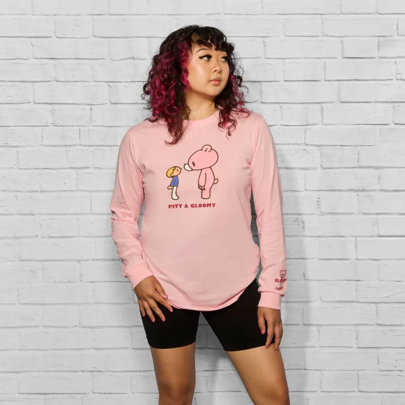 Gloomy Bear Long Sleeve T-Shirt sold by Cakeworthy