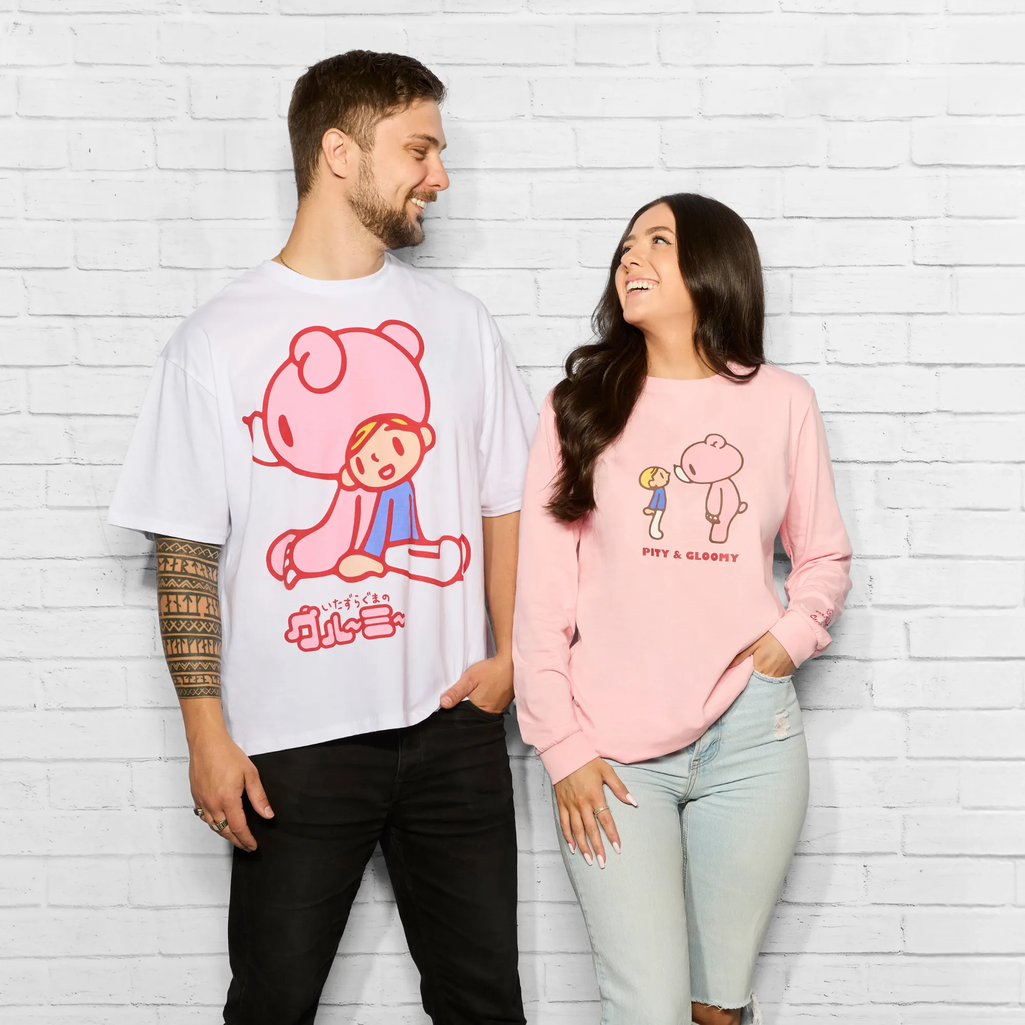 Gloomy Bear Drop Sleeve T-Shirt sold by Cakeworthy product image thumbnail 4