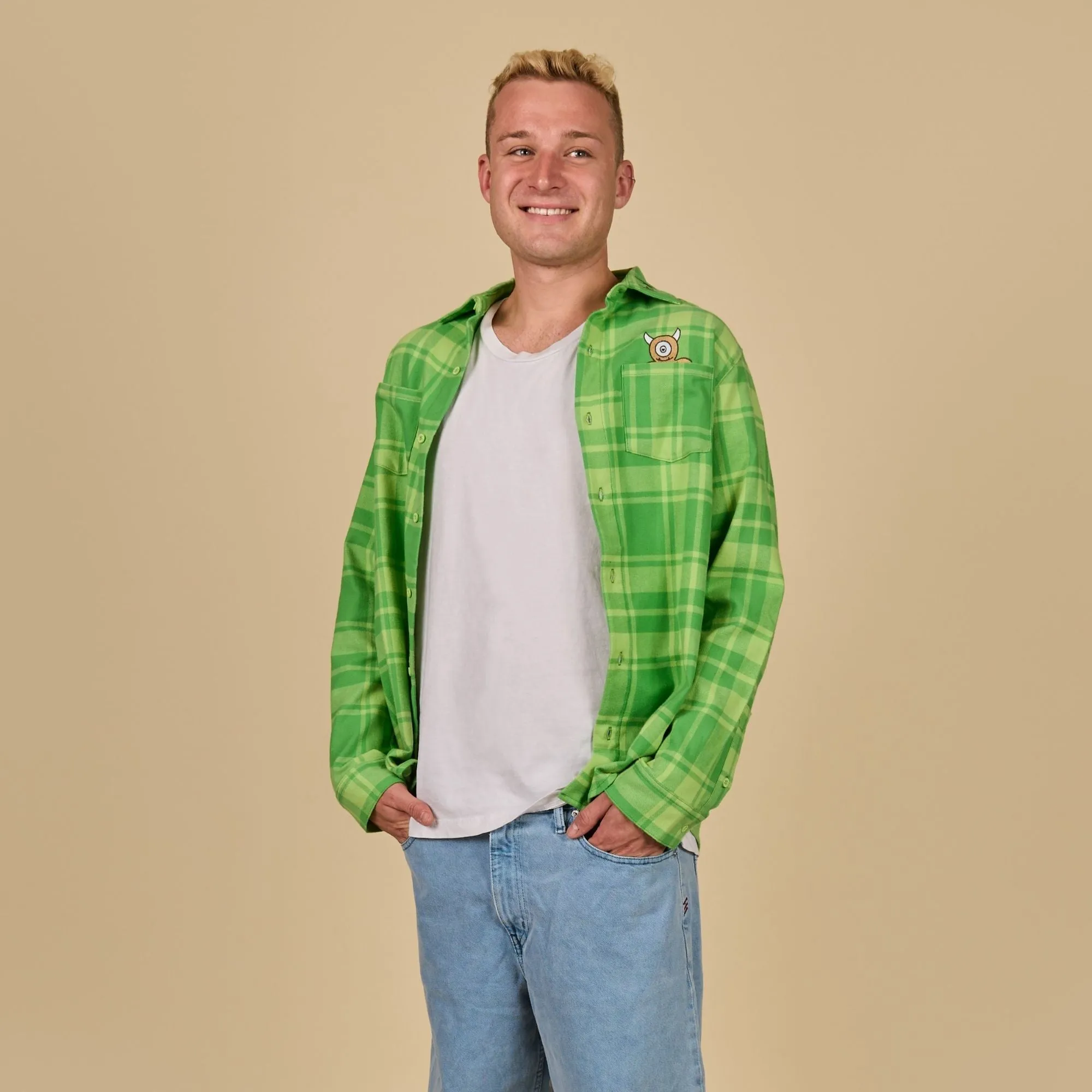 Mike Wazowski Flannel sold by Cakeworthy product image thumbnail 4