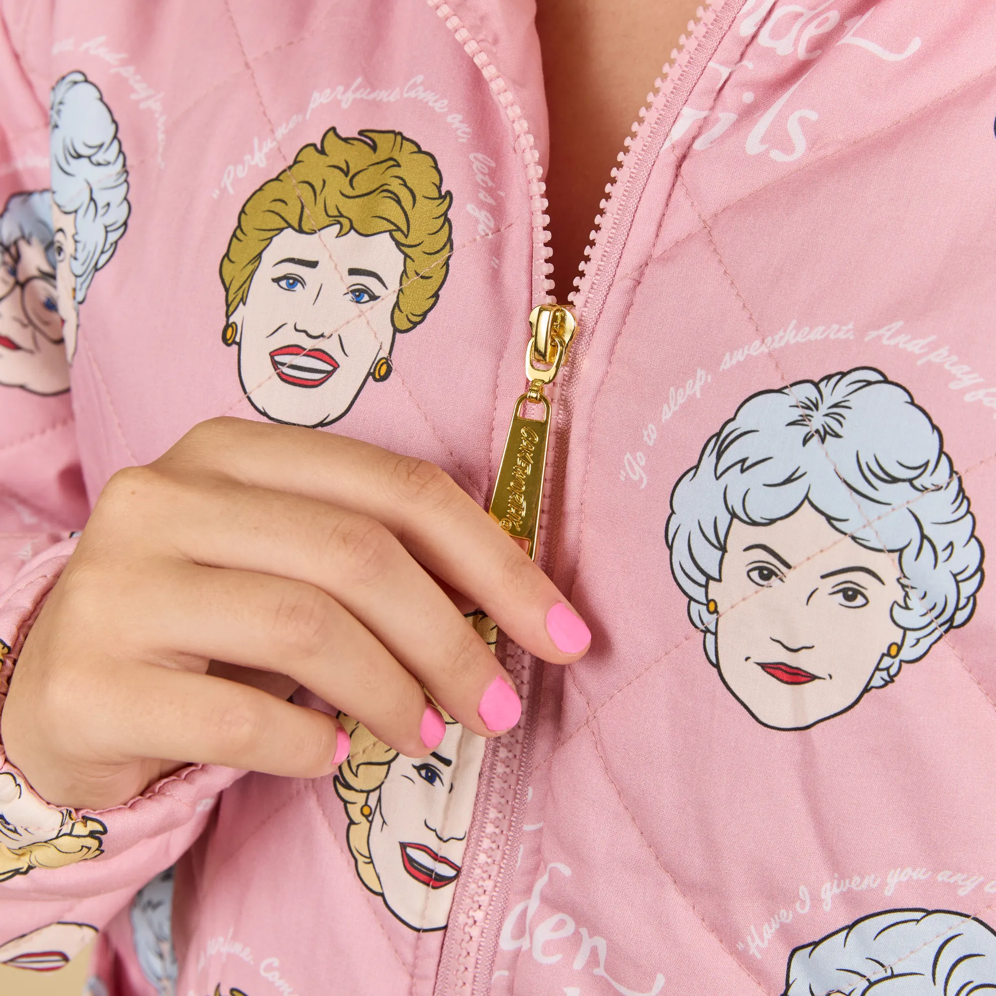 The Golden Girls Quilted Jacket sold by Cakeworthy product image thumbnail 5