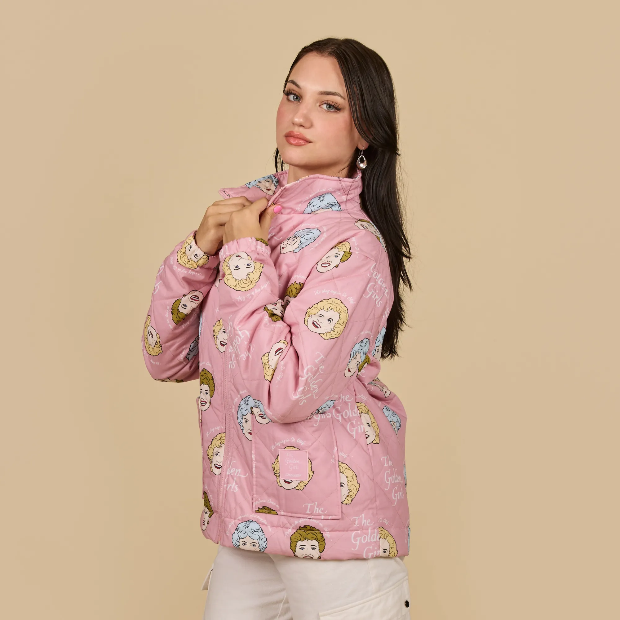 The Golden Girls Quilted Jacket sold by Cakeworthy product image thumbnail 3