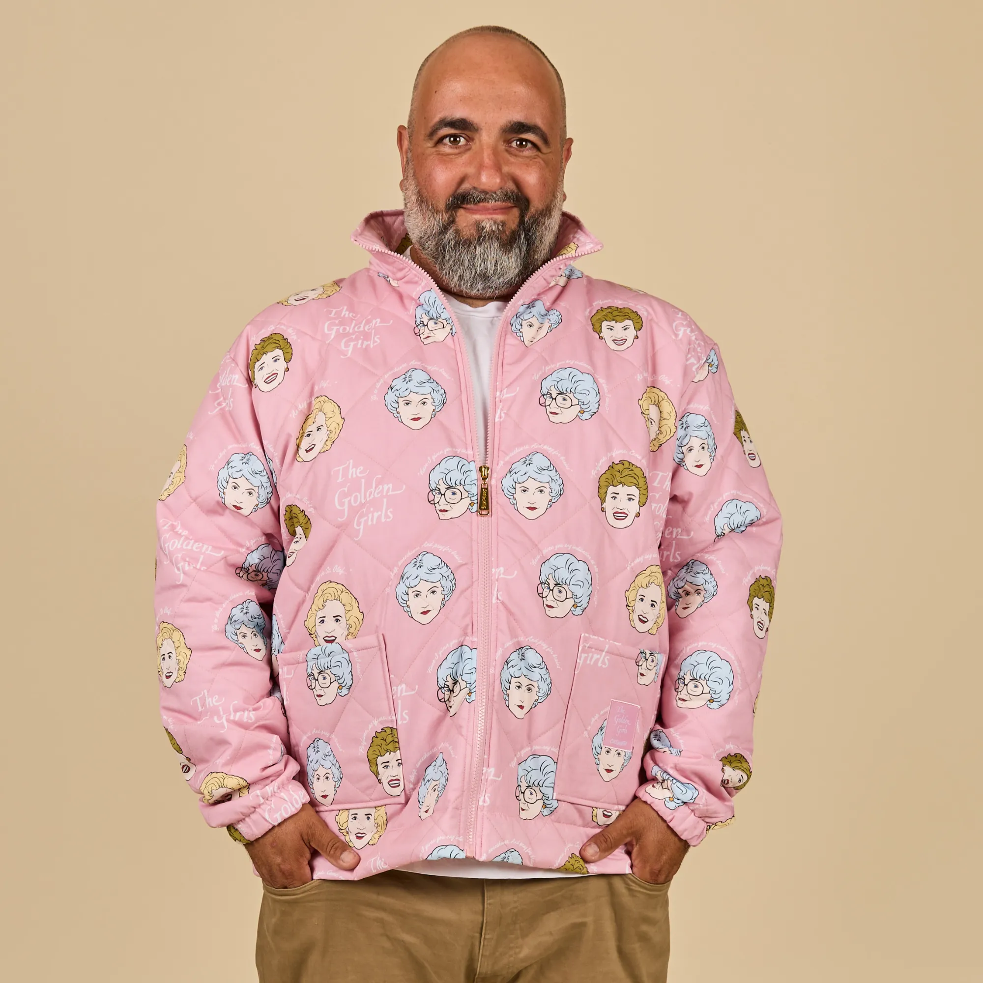 The Golden Girls Quilted Jacket sold by Cakeworthy product image thumbnail 4