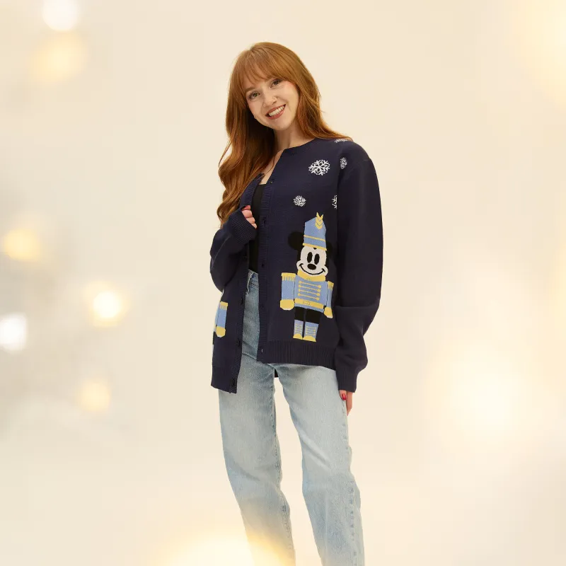 Mickey Nutcracker Cardigan sold by Cakeworthy