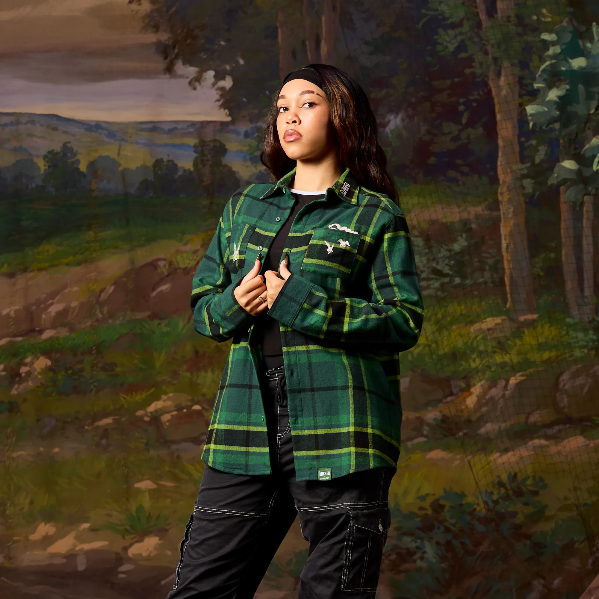 Wicked Elphaba Flannel II sold by Cakeworthy product image thumbnail 2