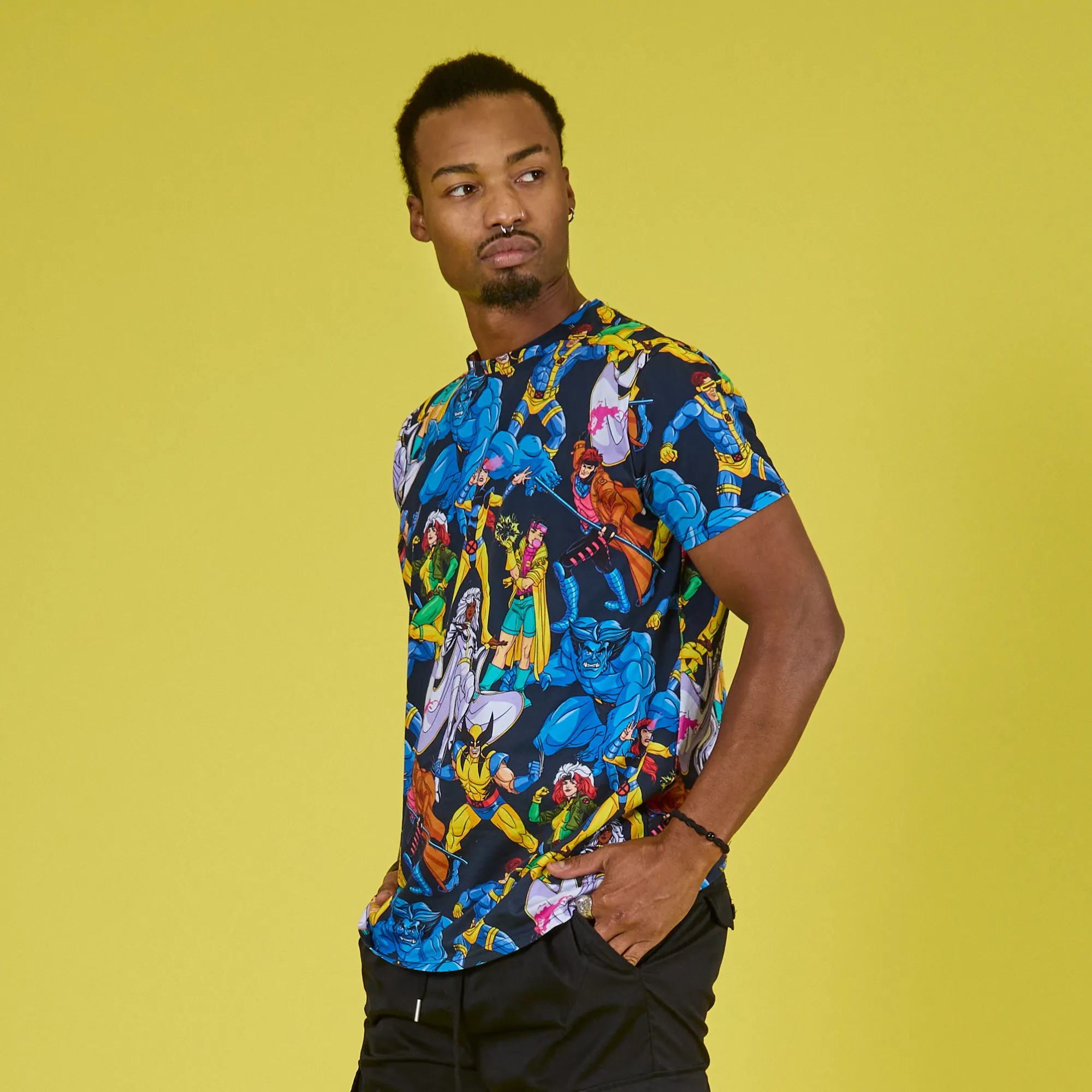 X-Men AOP T-Shirt II sold by Cakeworthy product image thumbnail 2