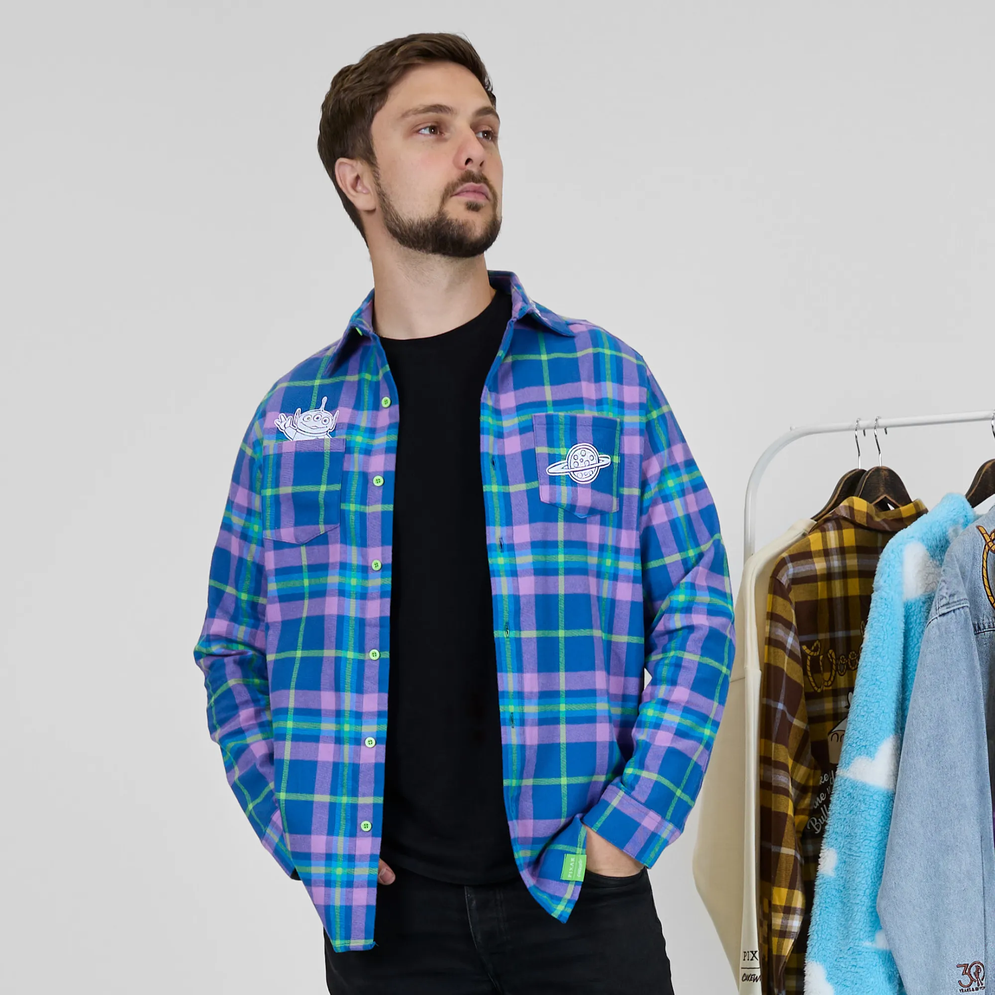 Toy Story The Claw Flannel sold by Cakeworthy product image thumbnail 4