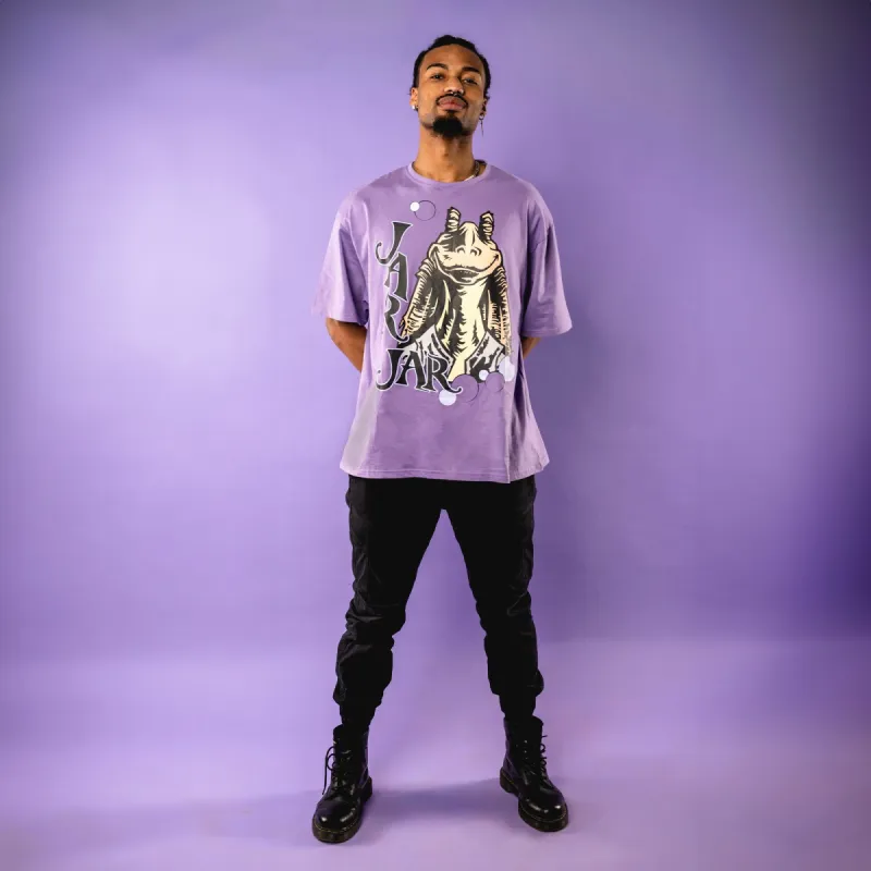 Jar Jar Binks Drop Sleeve T-Shirt made by Star Wars
