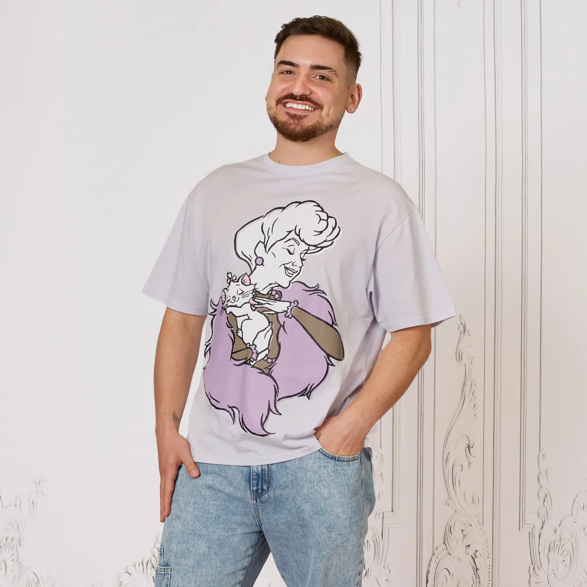 The Aristocats Drop Sleeve T-Shirt sold by Cakeworthy product image thumbnail 2
