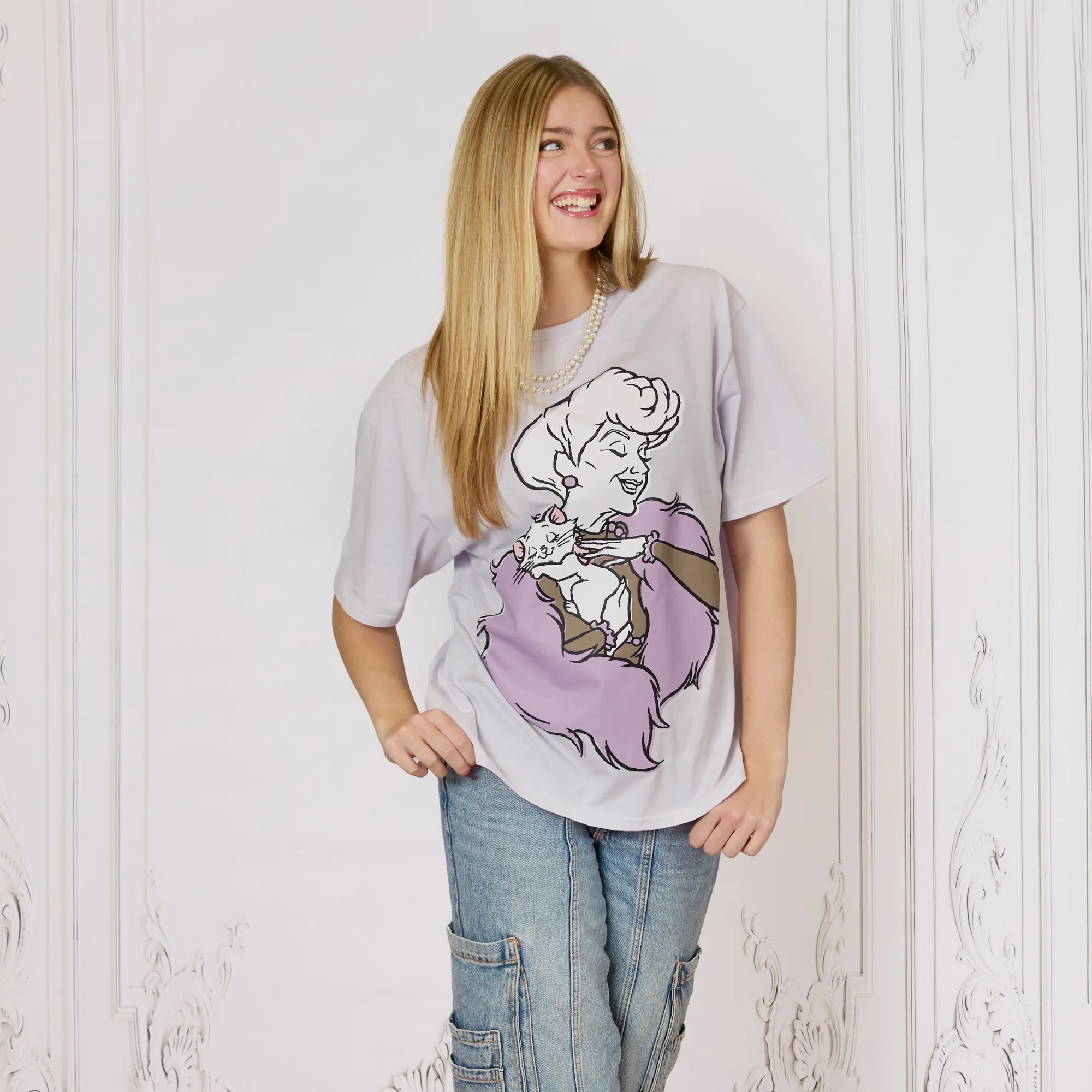 The Aristocats Drop Sleeve T-Shirt sold by Cakeworthy product image thumbnail 3
