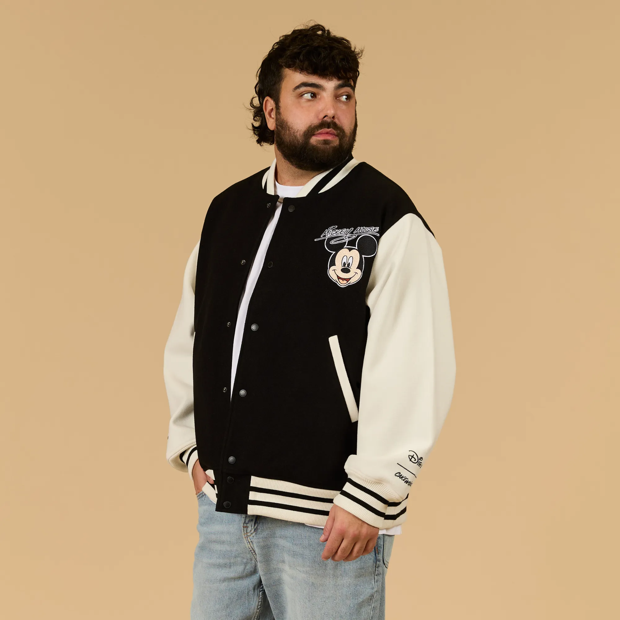 Mickey Mouse and Friends Varsity Jacket sold by Cakeworthy product image thumbnail 5