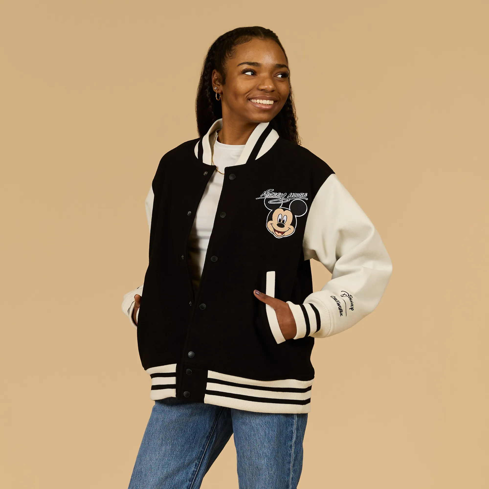 Mickey Mouse and Friends Varsity Jacket sold by Cakeworthy product image thumbnail 3