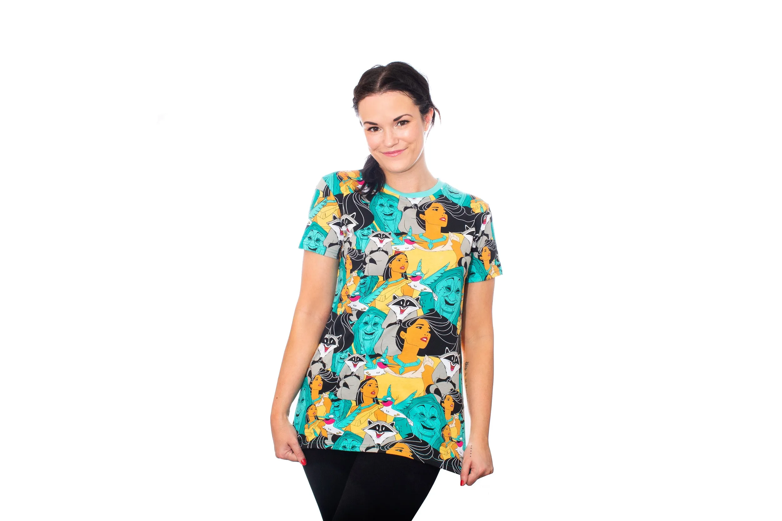 Pocahontas AOP T-Shirt sold by Cakeworthy product image thumbnail 5