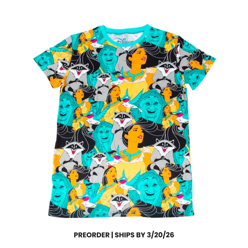 Pocahontas AOP T-Shirt sold by Cakeworthy