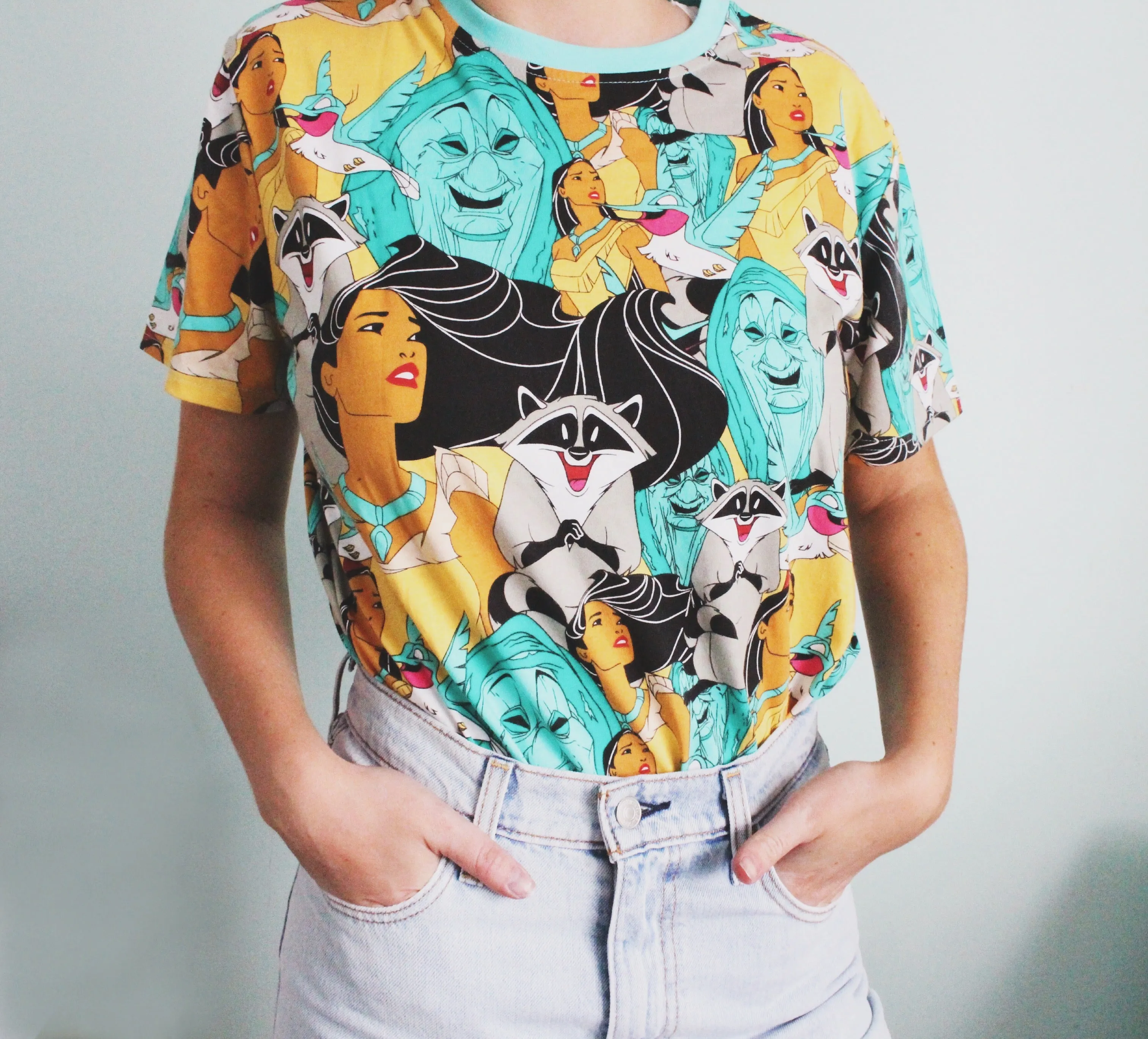 Pocahontas AOP T-Shirt sold by Cakeworthy product image thumbnail 4