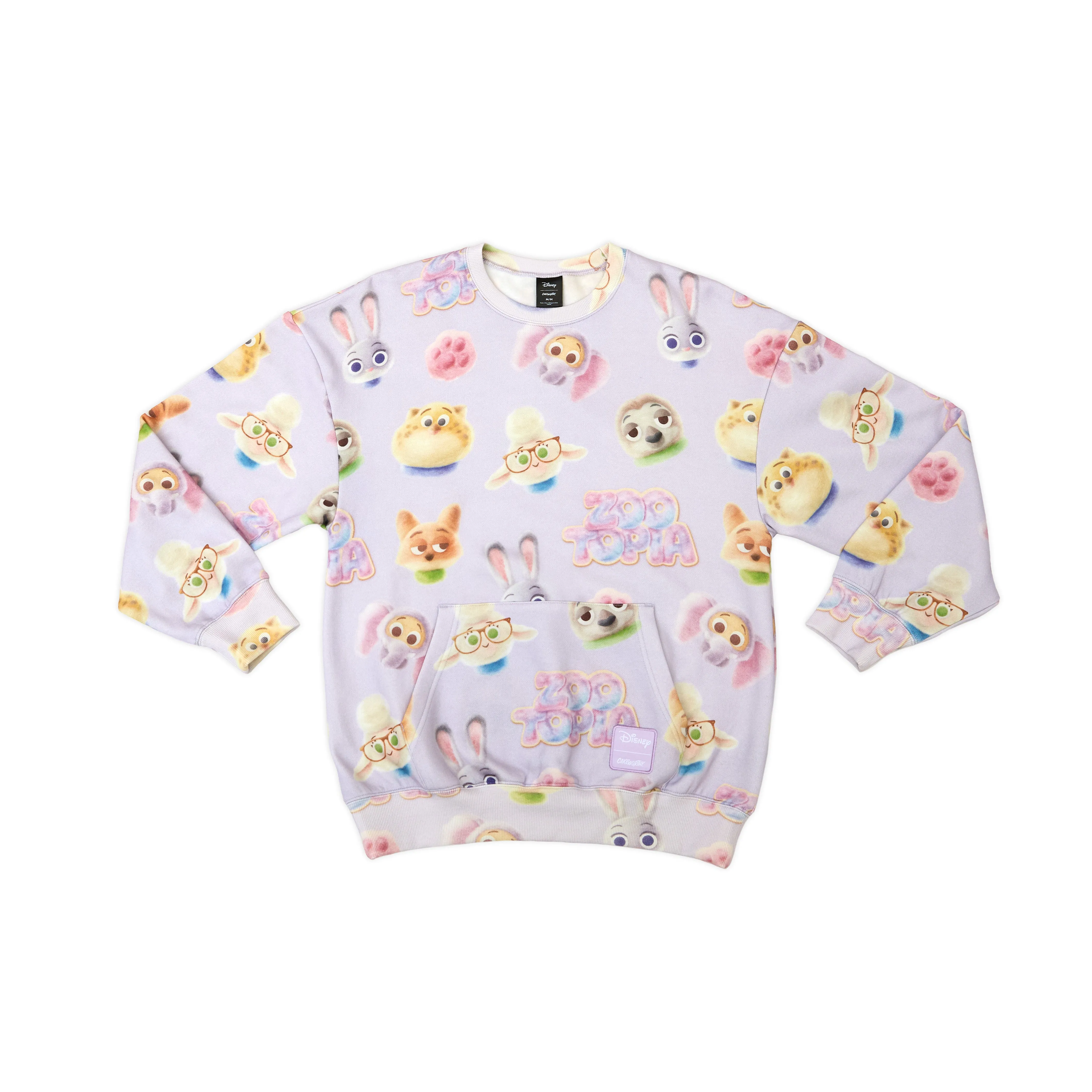 Zootopia AOP Crewneck sold by Cakeworthy product image thumbnail 4