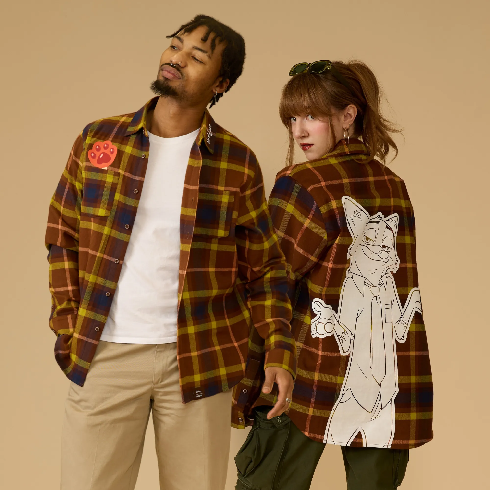 Zootopia Nick Wilde Flannel sold by Cakeworthy
