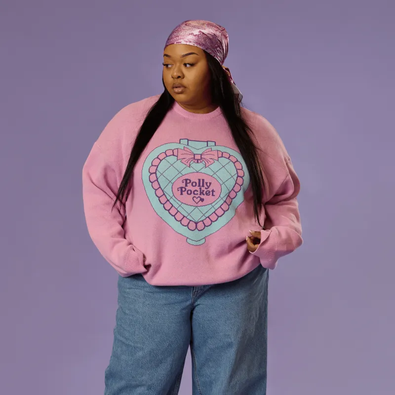 Polly Pocket Knit Sweater made by Cakeworthy