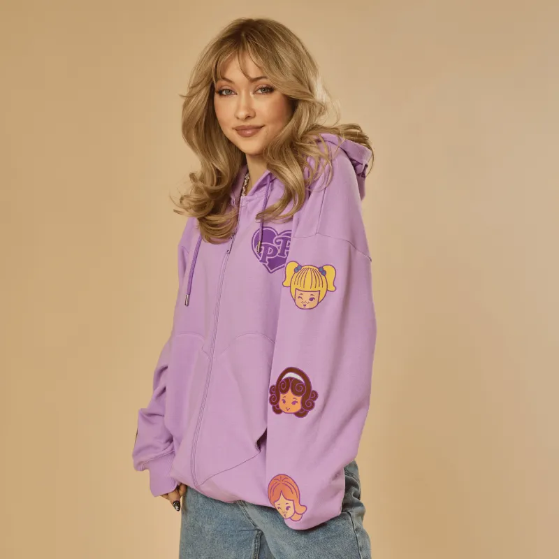Polly Pocket Embroidered Hoodie made by Mattel