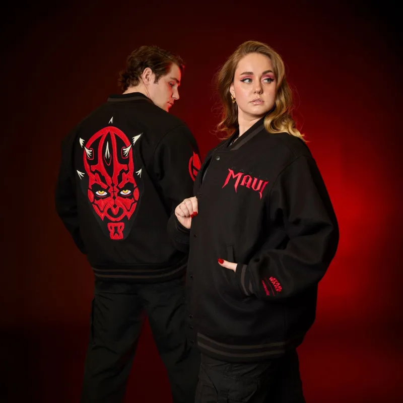 Darth Maul Varsity Jacket made by Cakeworthy