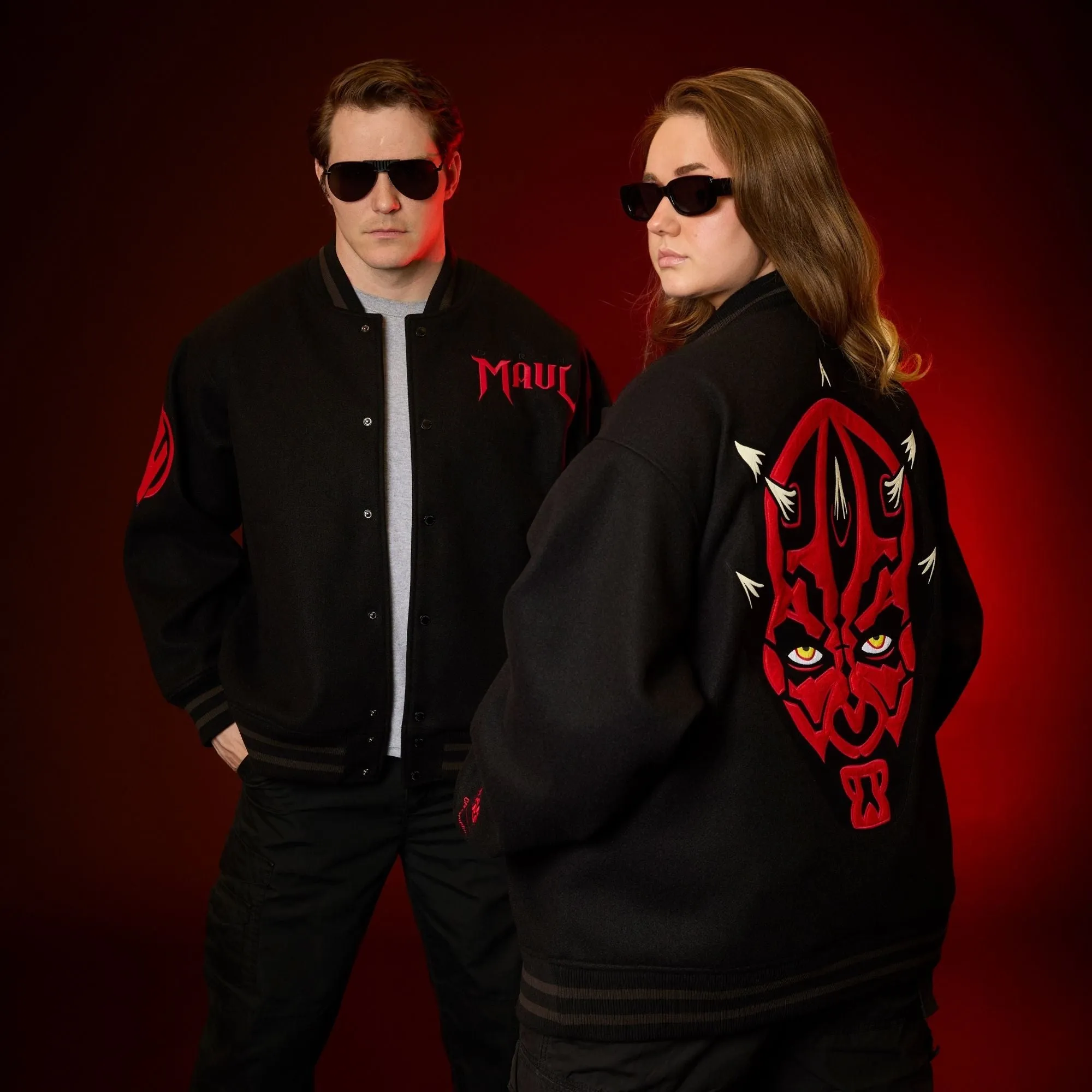 Darth Maul Varsity Jacket sold by Cakeworthy product image thumbnail 5