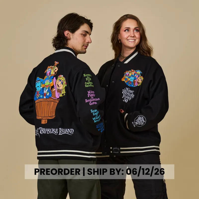 Muppet Treasure Island Varsity Jacket made by Disney