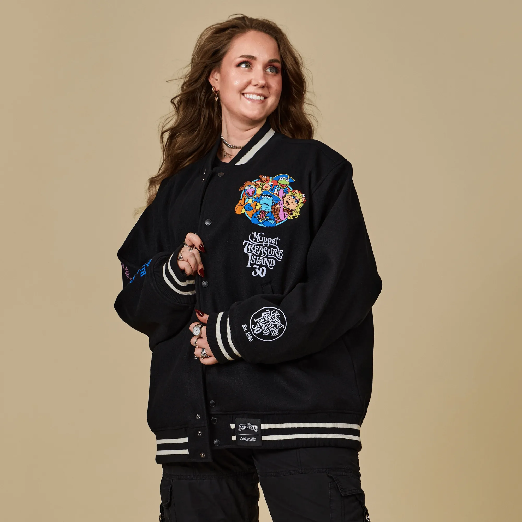 Muppet Treasure Island Varsity Jacket sold by Cakeworthy product image thumbnail 5