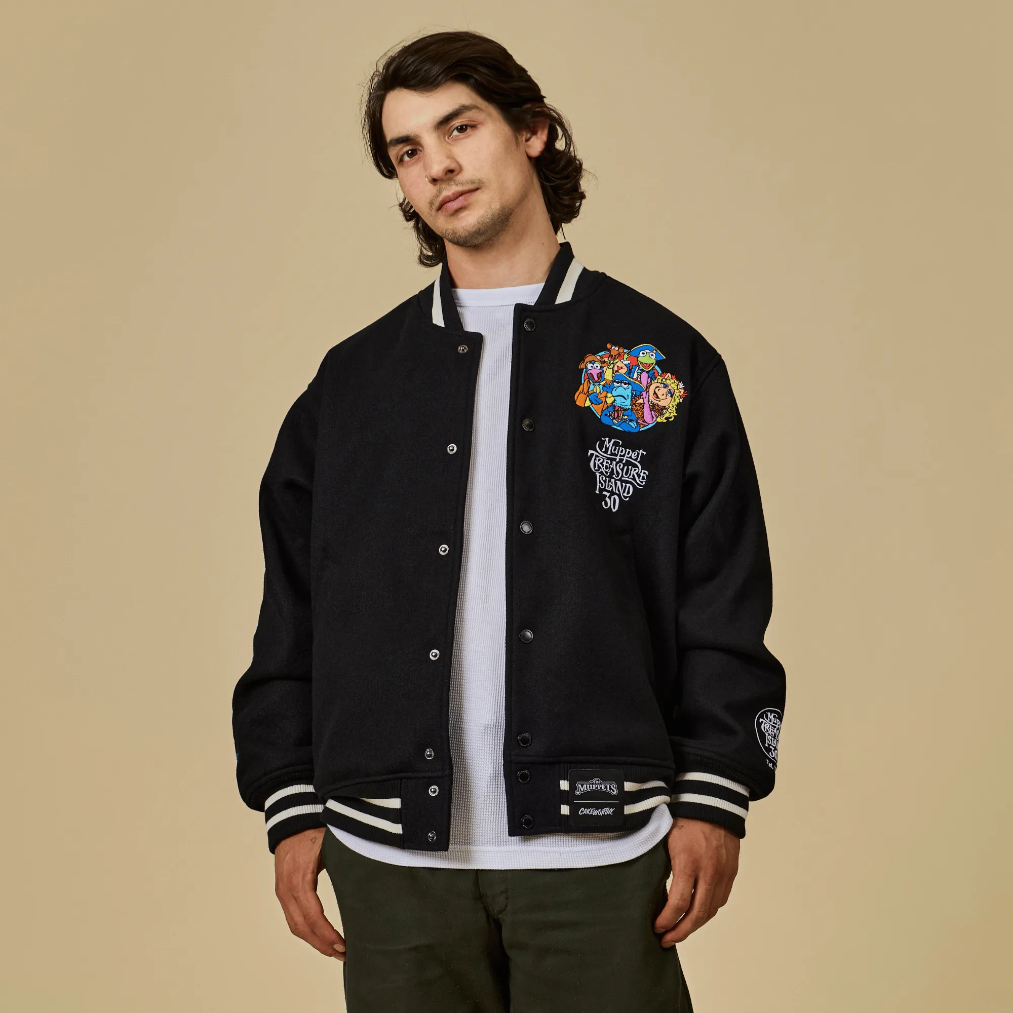 Muppet Treasure Island Varsity Jacket sold by Cakeworthy product image thumbnail 4