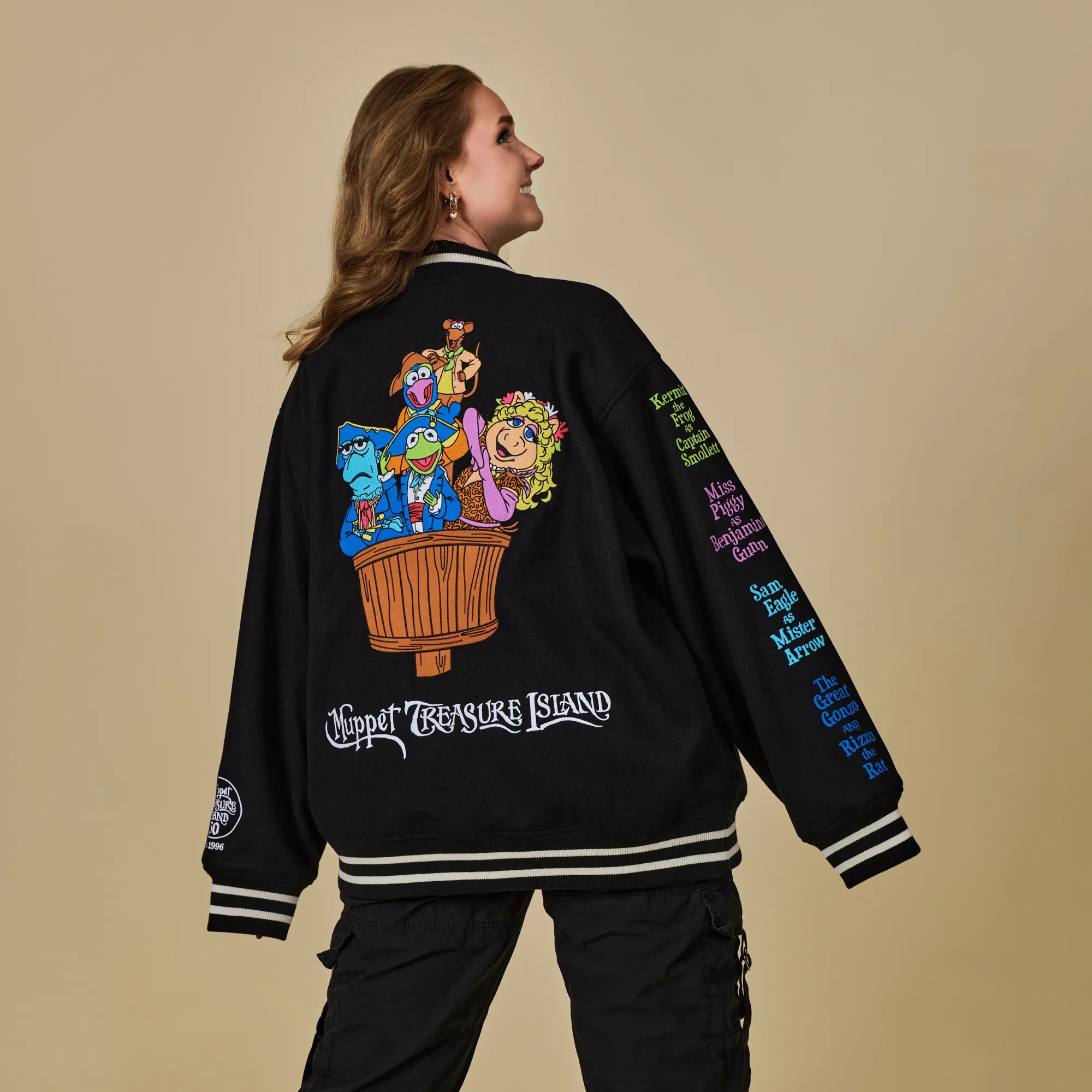 Muppet Treasure Island Varsity Jacket sold by Cakeworthy product image thumbnail 2
