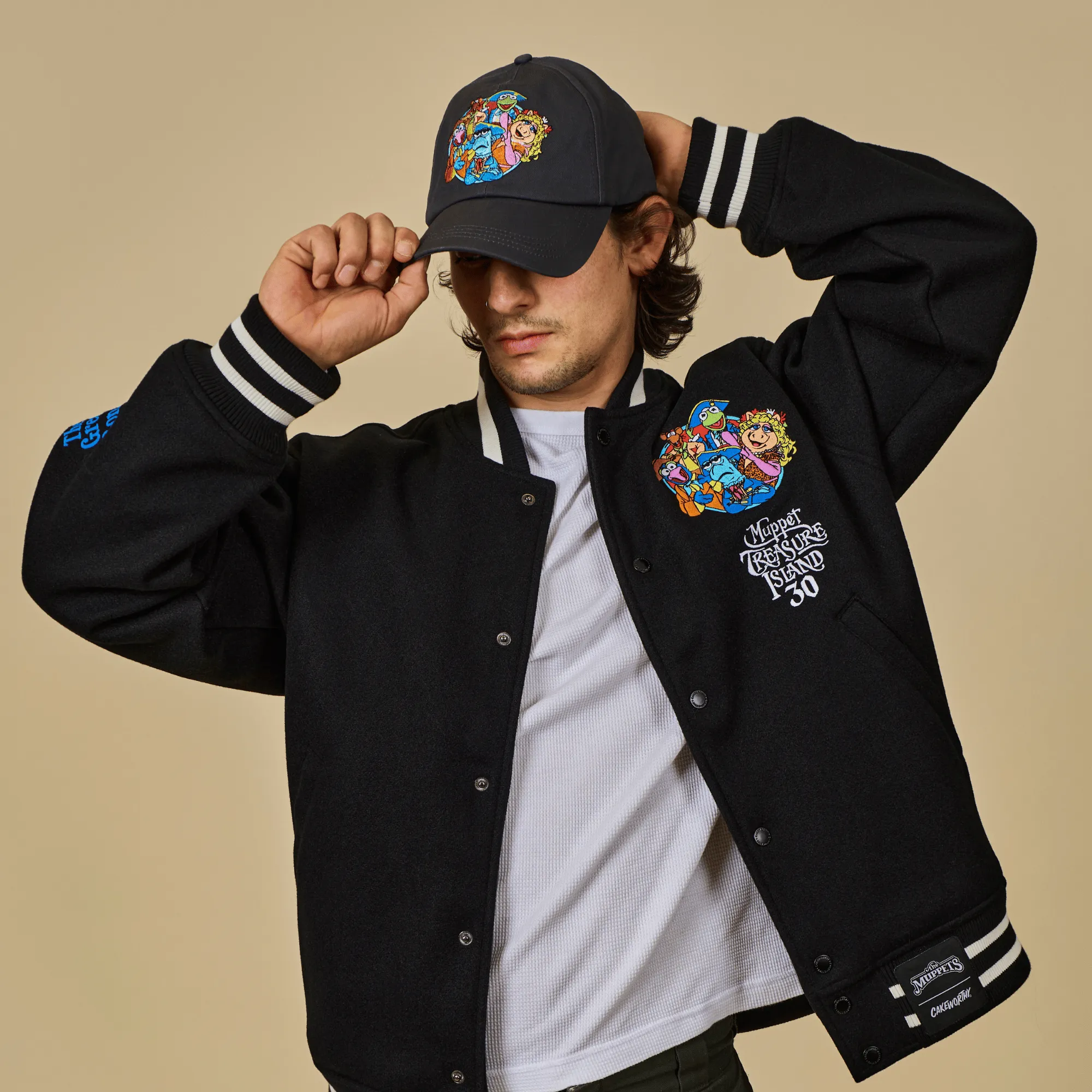 Muppet Treasure Island Varsity Jacket sold by Cakeworthy product image thumbnail 3