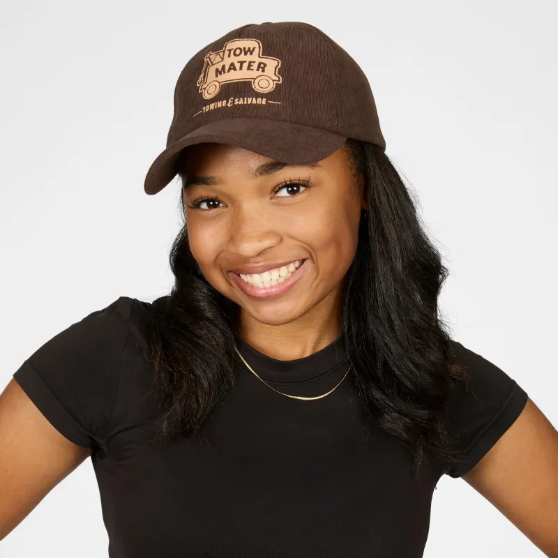 Cars Tow Mater Corduroy Hat made by Cakeworthy