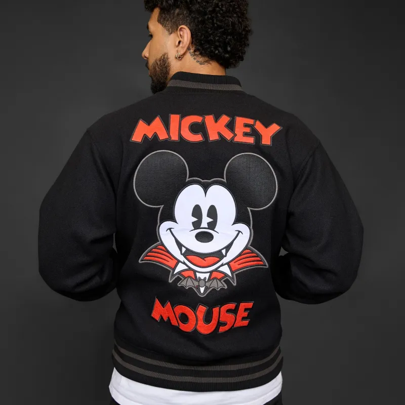 Disney Mickey Mouse Vampire Varsity Jacket made by Disney