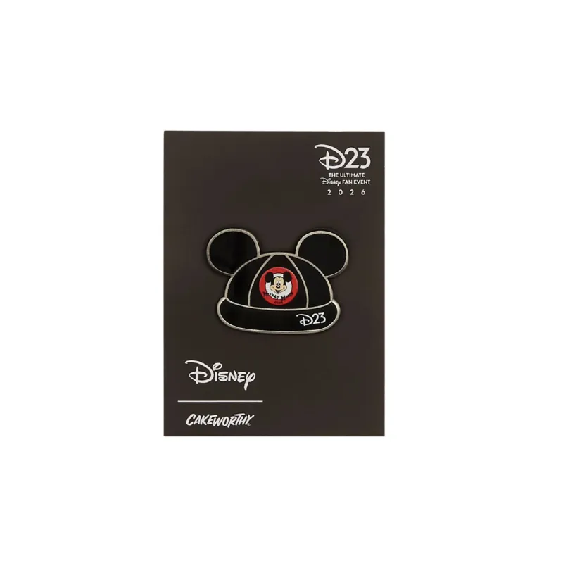 D23 Mickey Mouse Club Sherpa Beanie Pin made by Disney