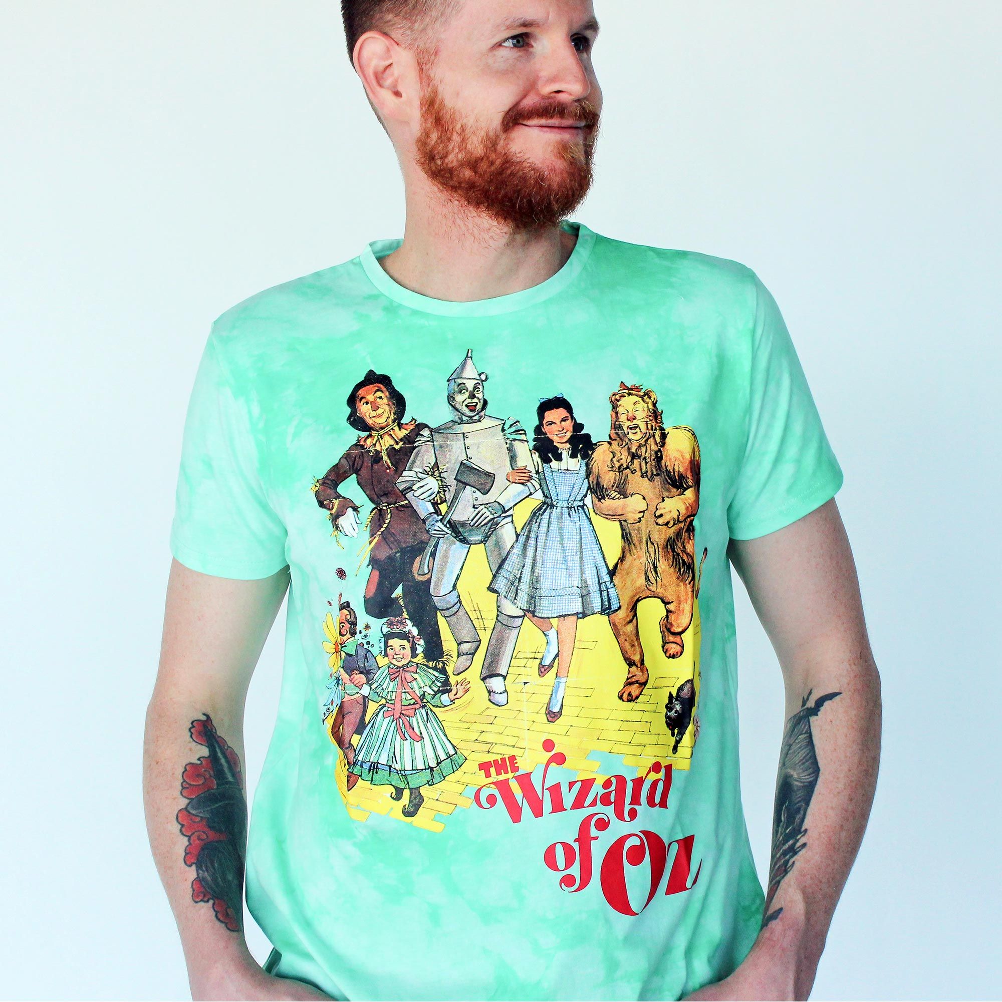 Wizard of Oz Vintage Tie Dye T-Shirt sold by Cakeworthy product image thumbnail 2