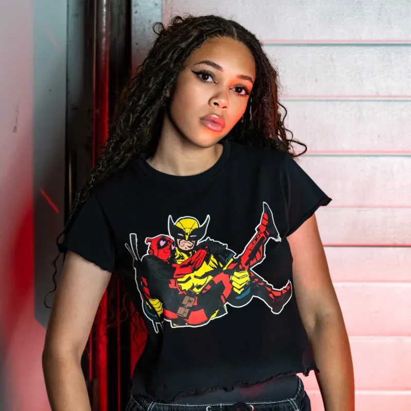 Deadpool Raw Edge T-Shrt made by Marvel