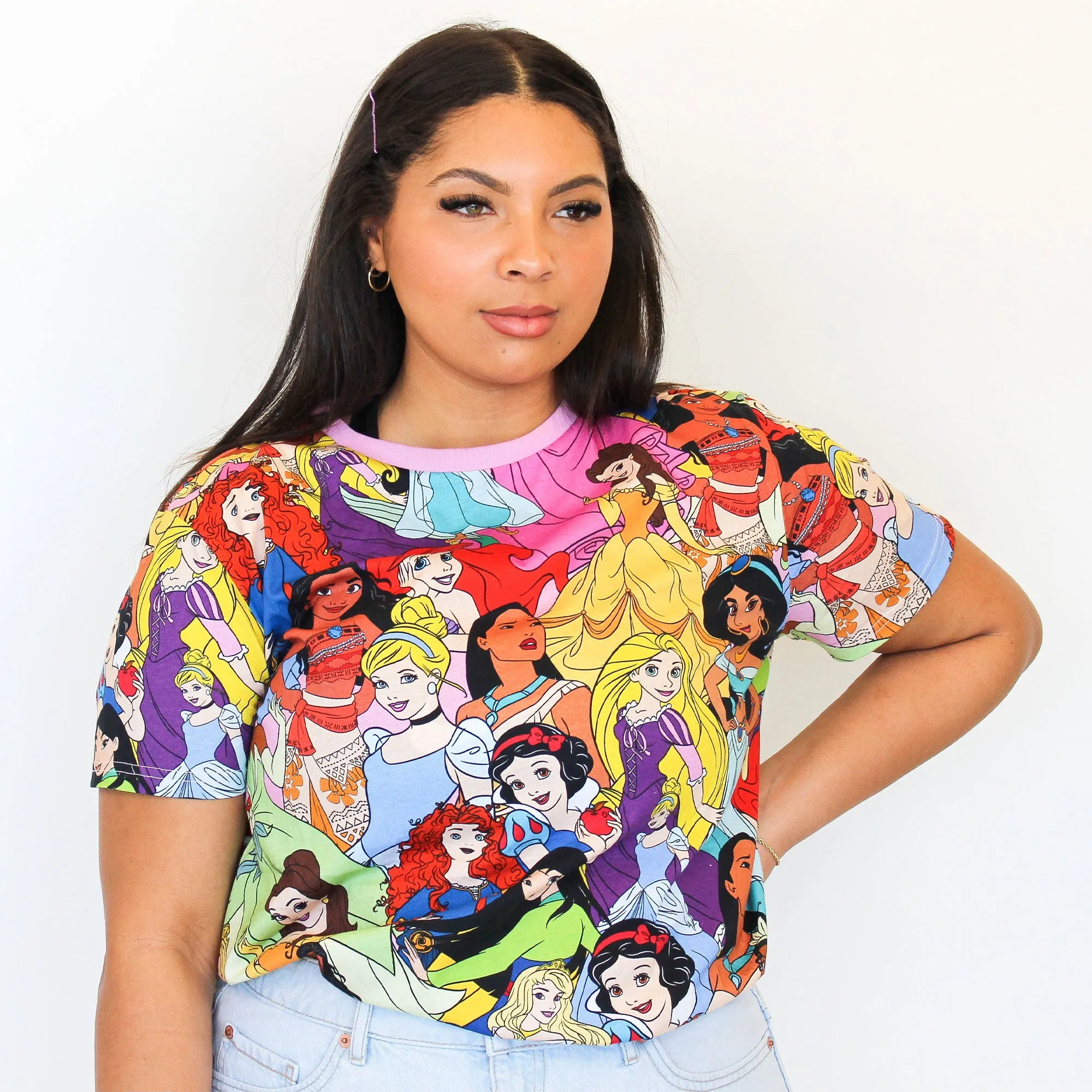 Disney Princess AOP T-Shirt sold by Cakeworthy product image thumbnail 3