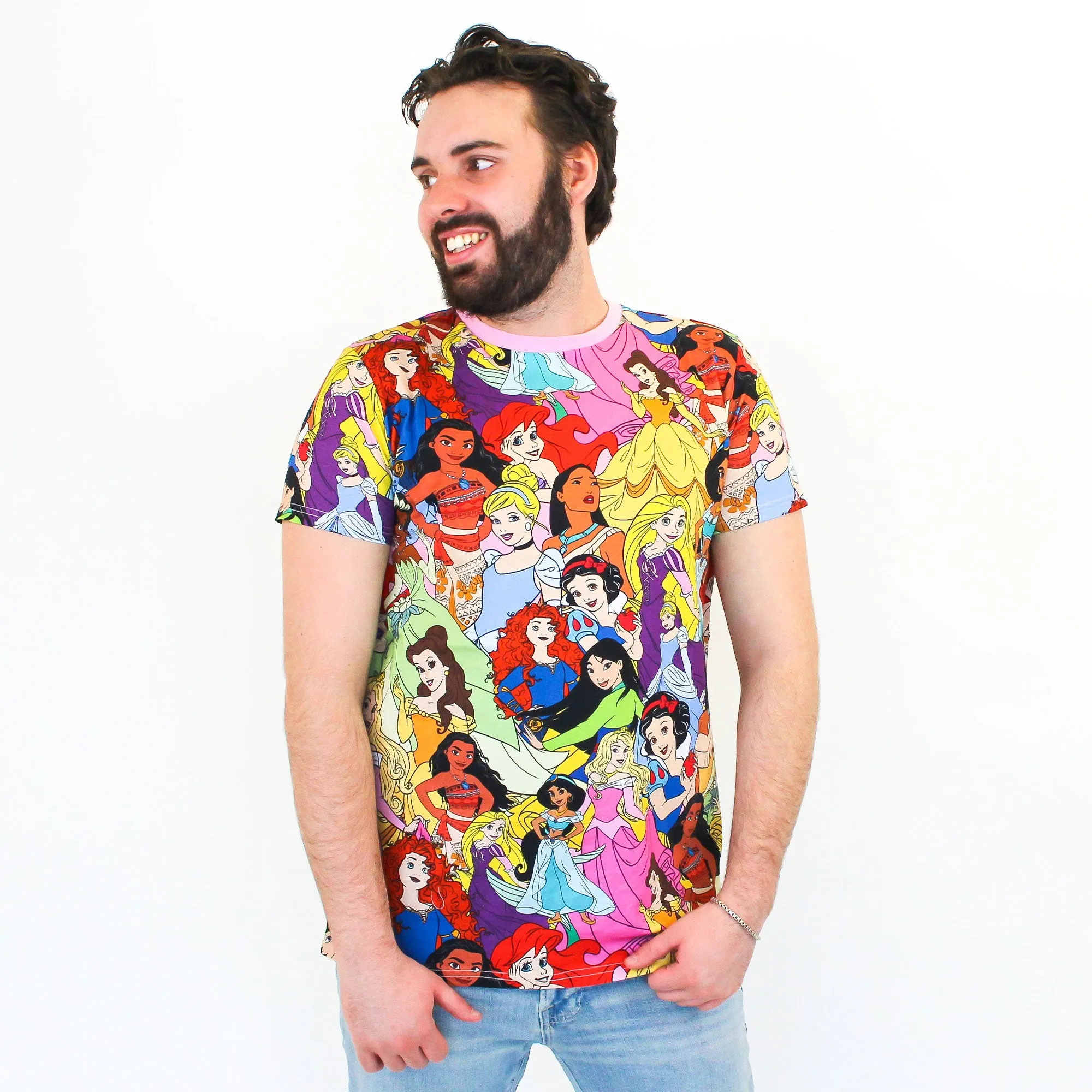 Disney Princess AOP T-Shirt sold by Cakeworthy product image thumbnail 2